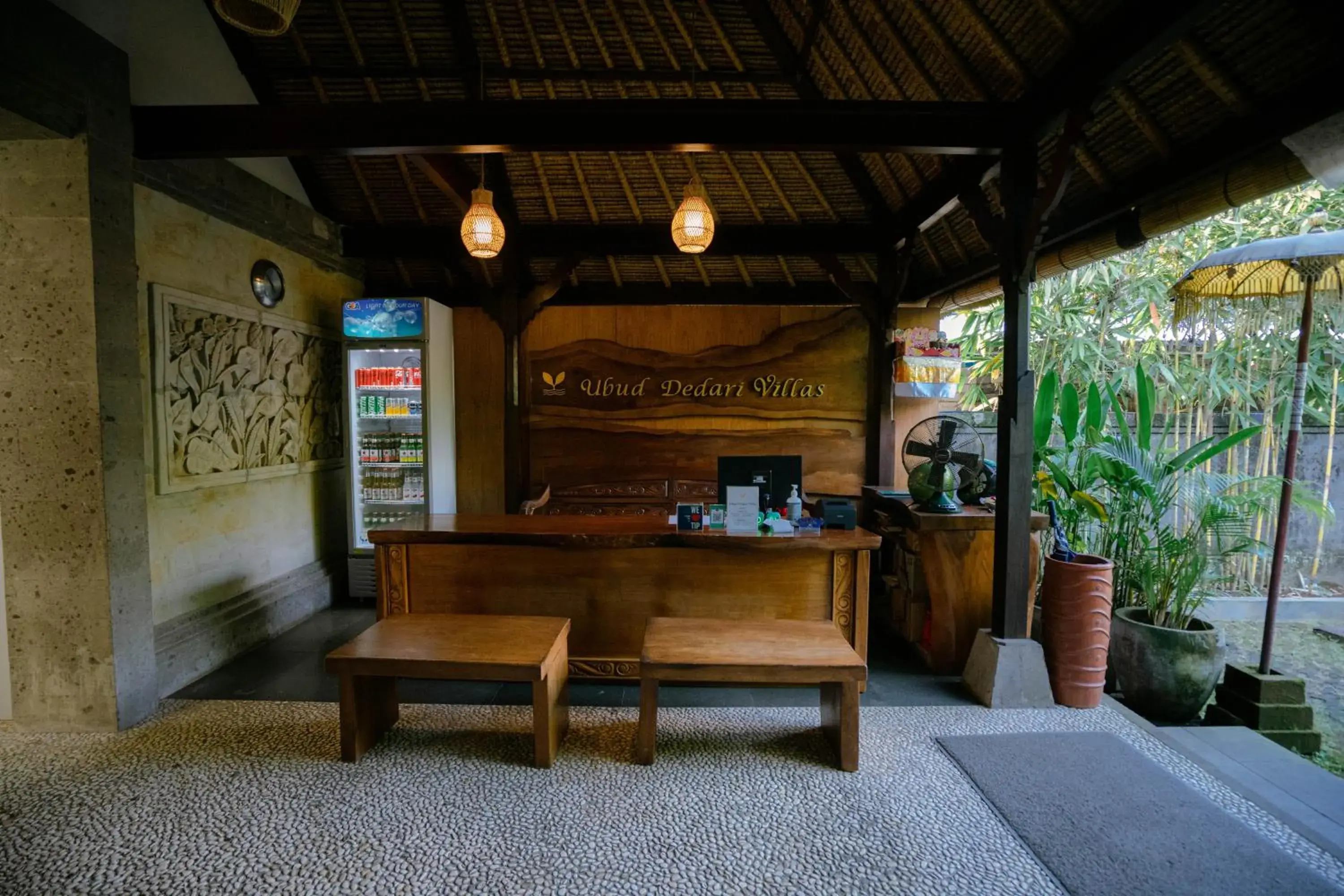 Lobby or reception in Ubud Dedari Villas Lobby or reception in Ubud Dedari Villas