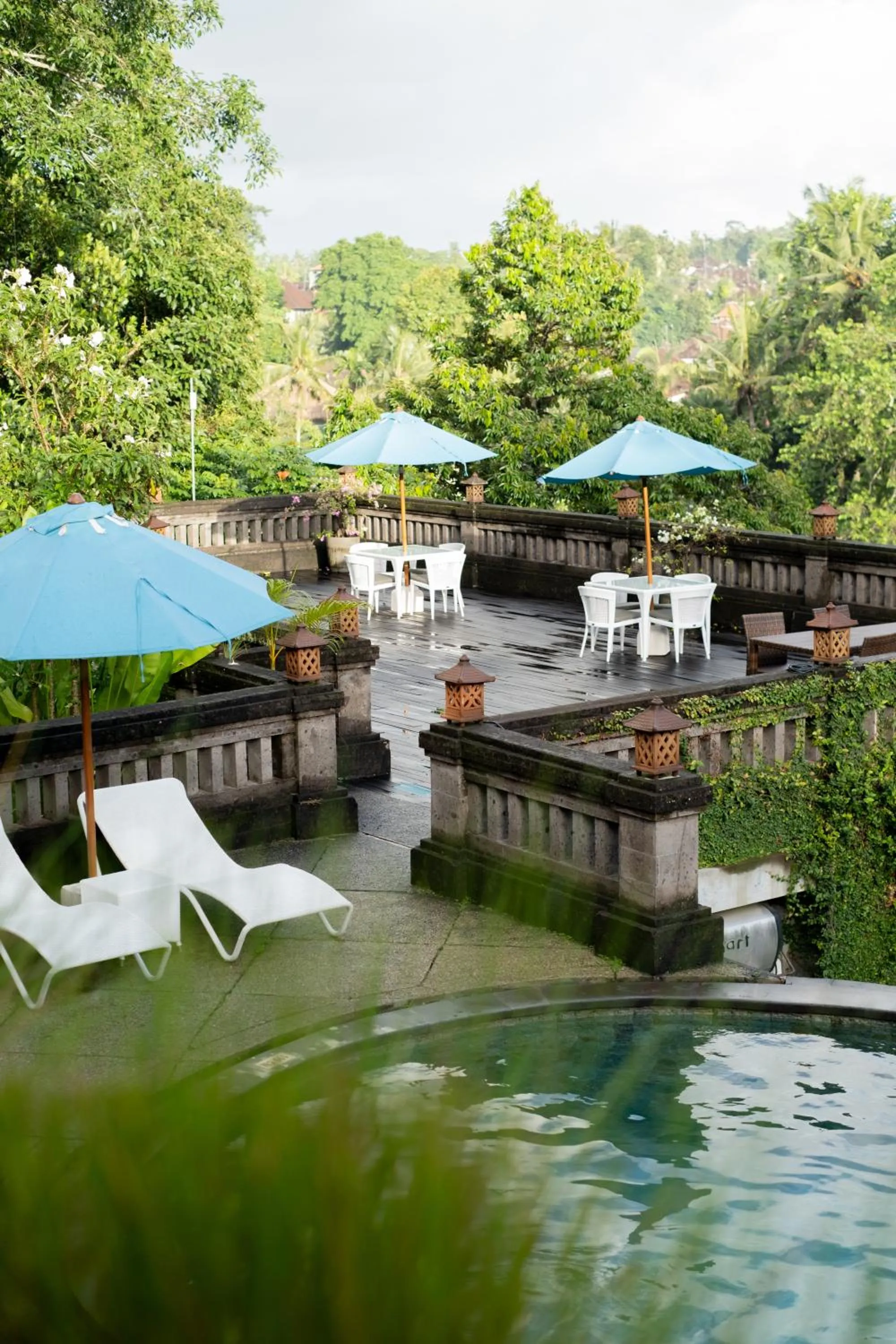 Natural landscape in Ubud Dedari Villas