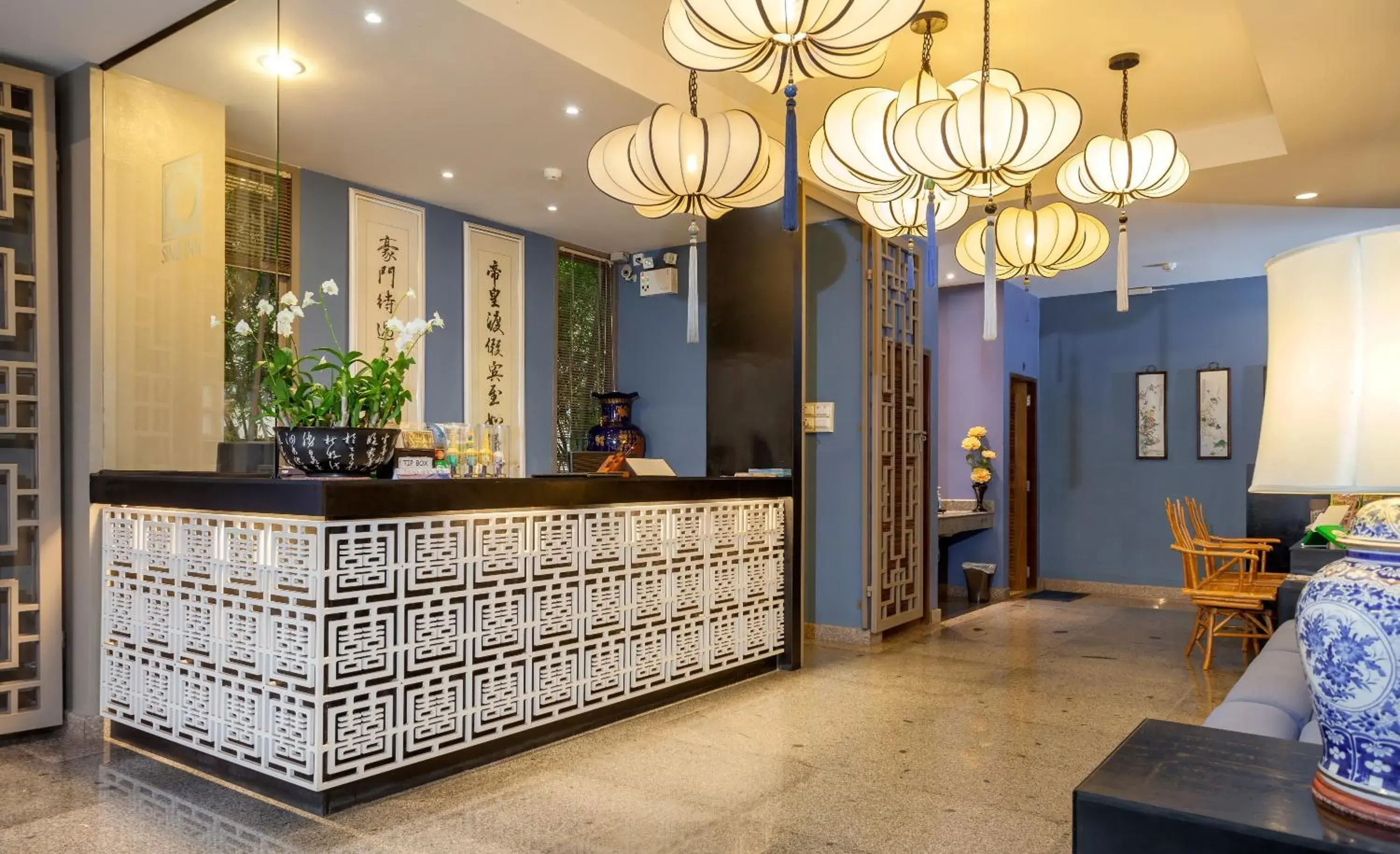 Lobby or reception in Sino Inn Phuket Hotel - SHA Plus Lobby or reception in Sino Inn Phuket Hotel - SHA Plus