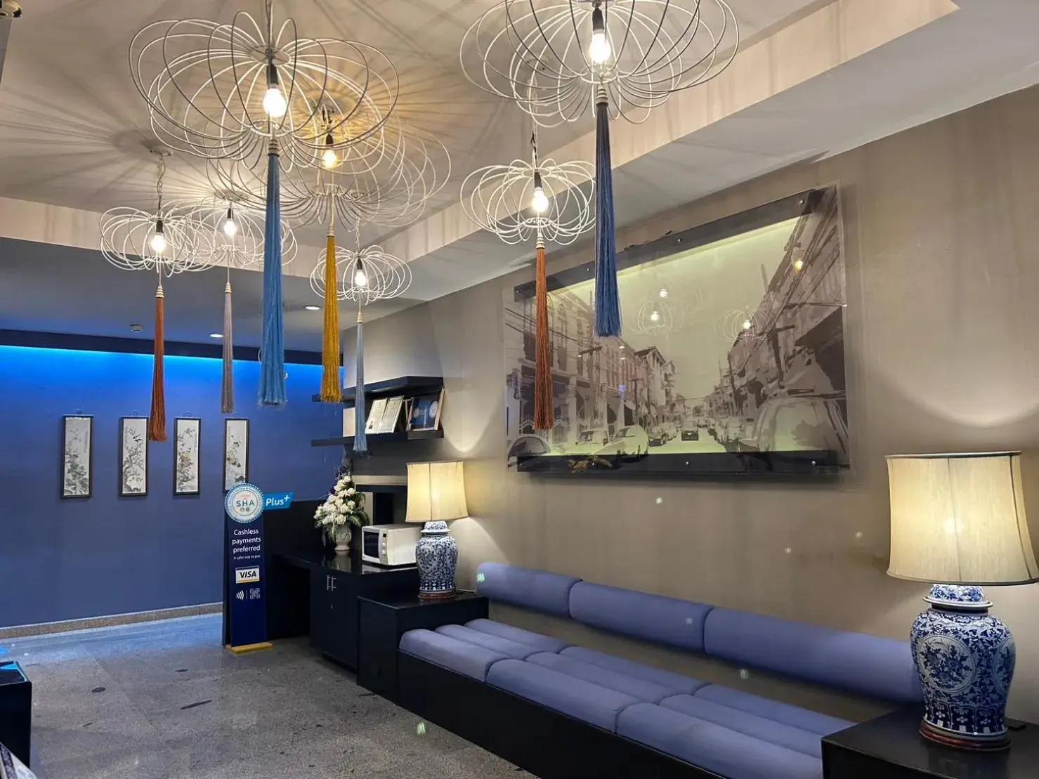 Lobby or reception in Sino Inn Phuket Hotel - SHA Plus Lobby or reception in Sino Inn Phuket Hotel - SHA Plus