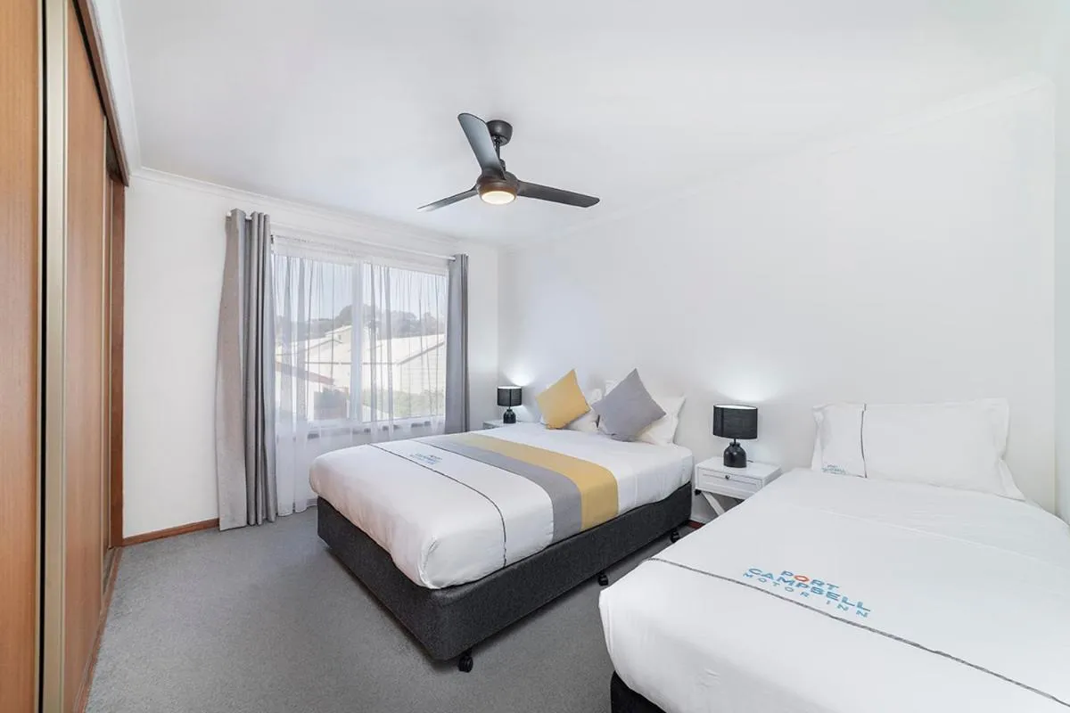 Bed in Port Campbell Motor Inn