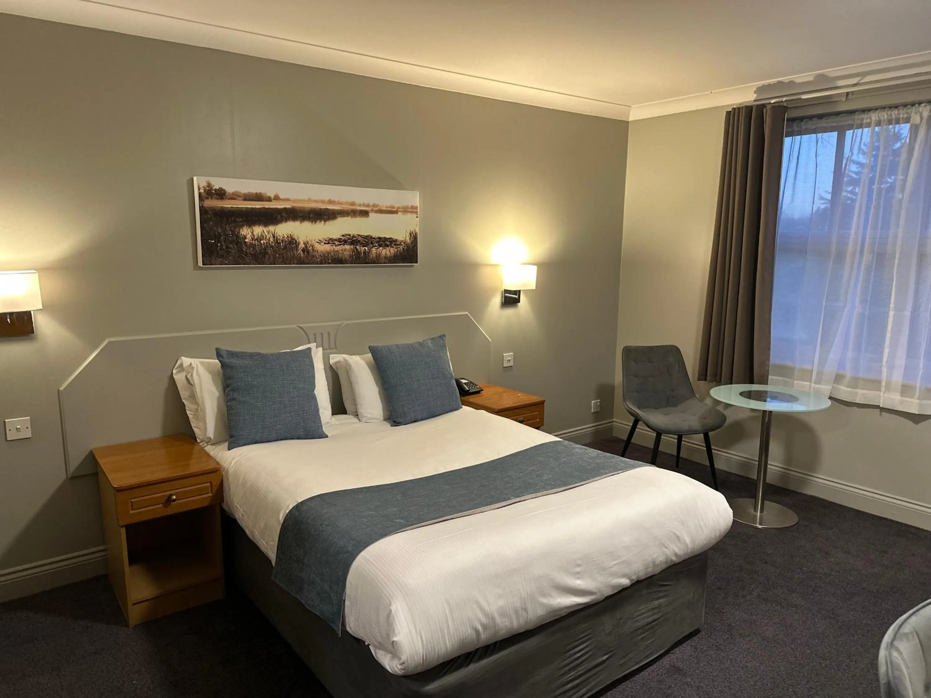 Bed in The Essex Golf & Country Club Hotel