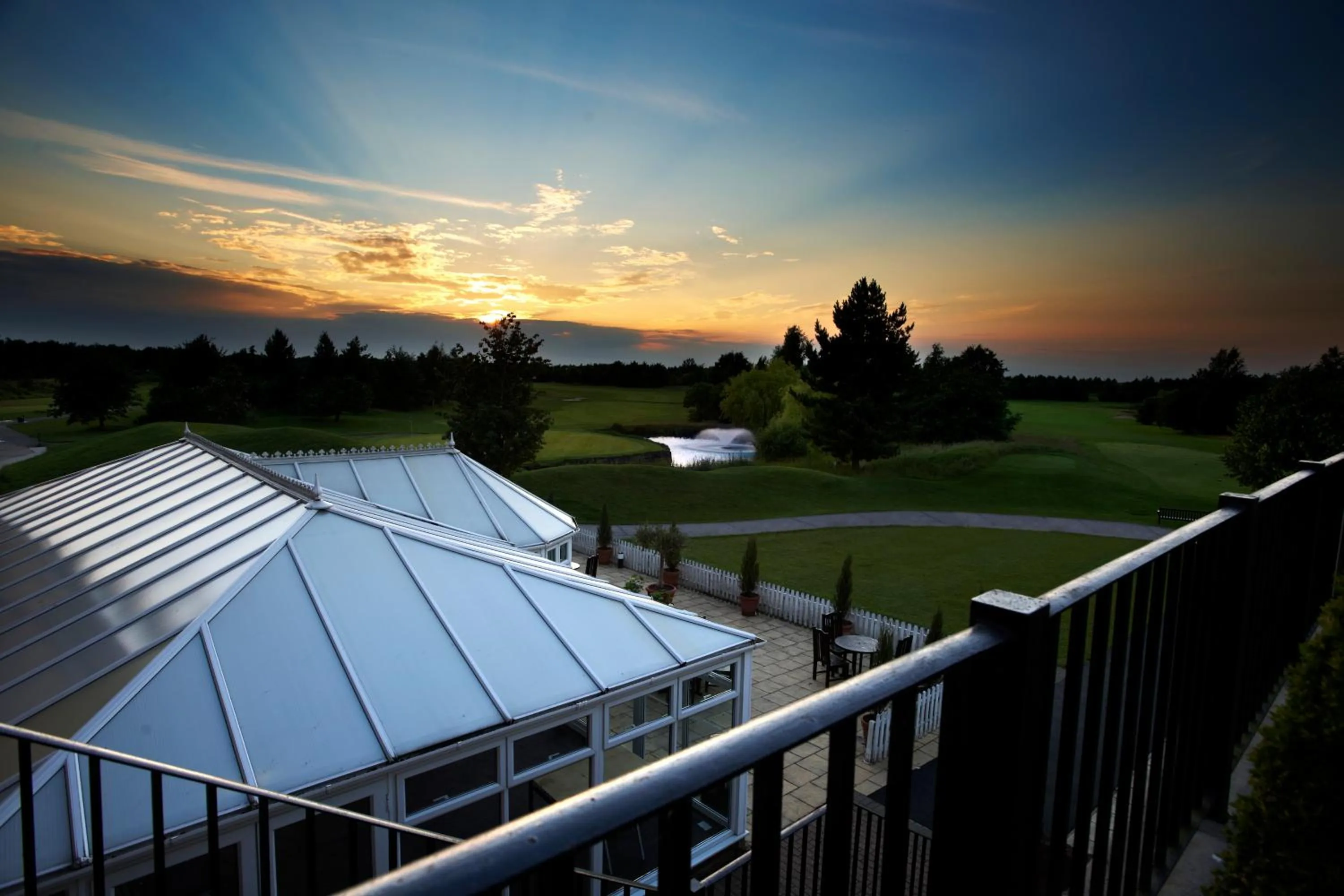 Garden view in The Essex Golf & Country Club Hotel