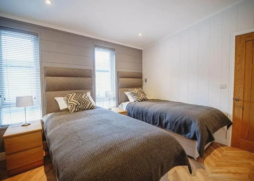 Bed in The Essex Golf & Country Club Hotel