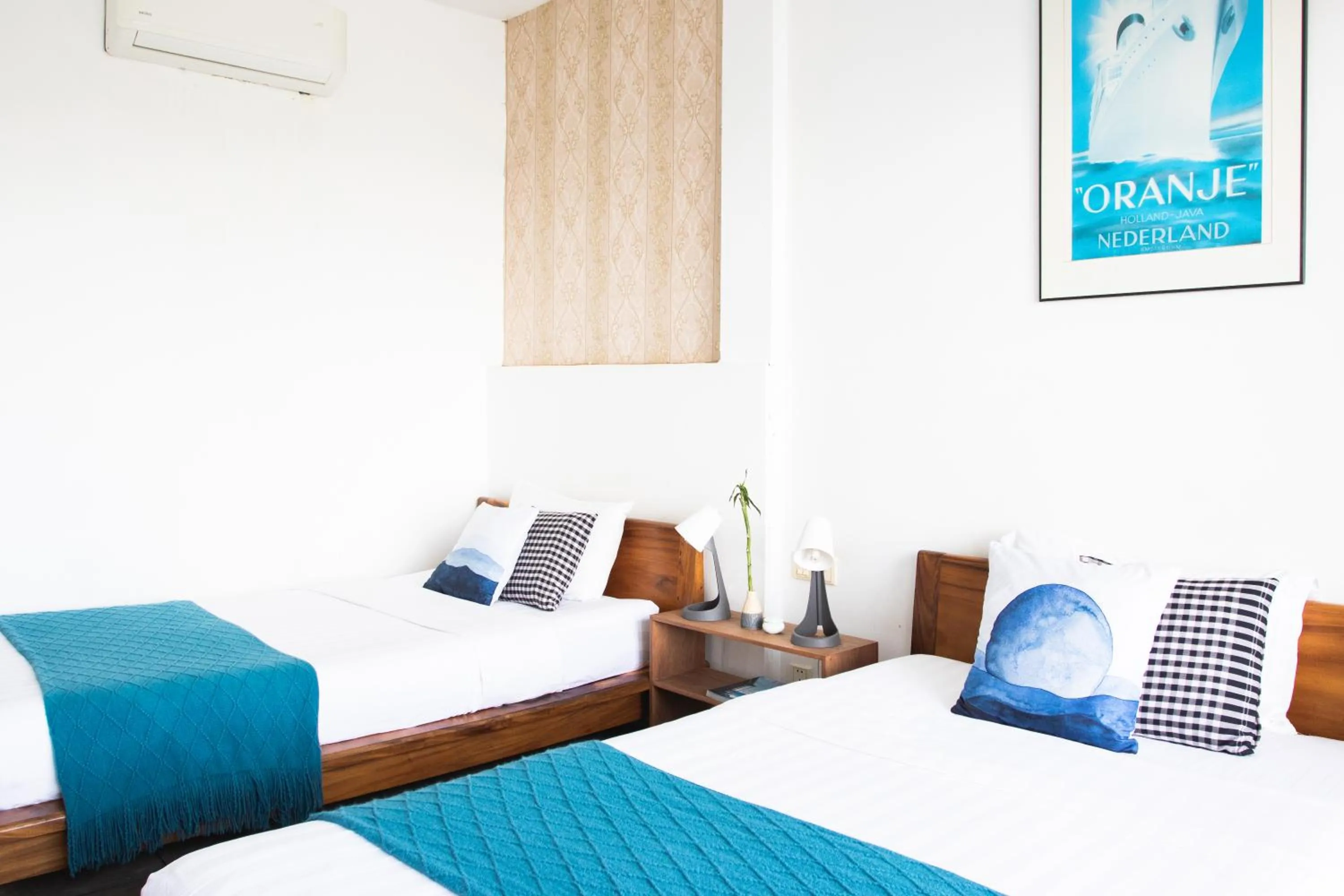 Bed in Saravoan-Kep Hotel