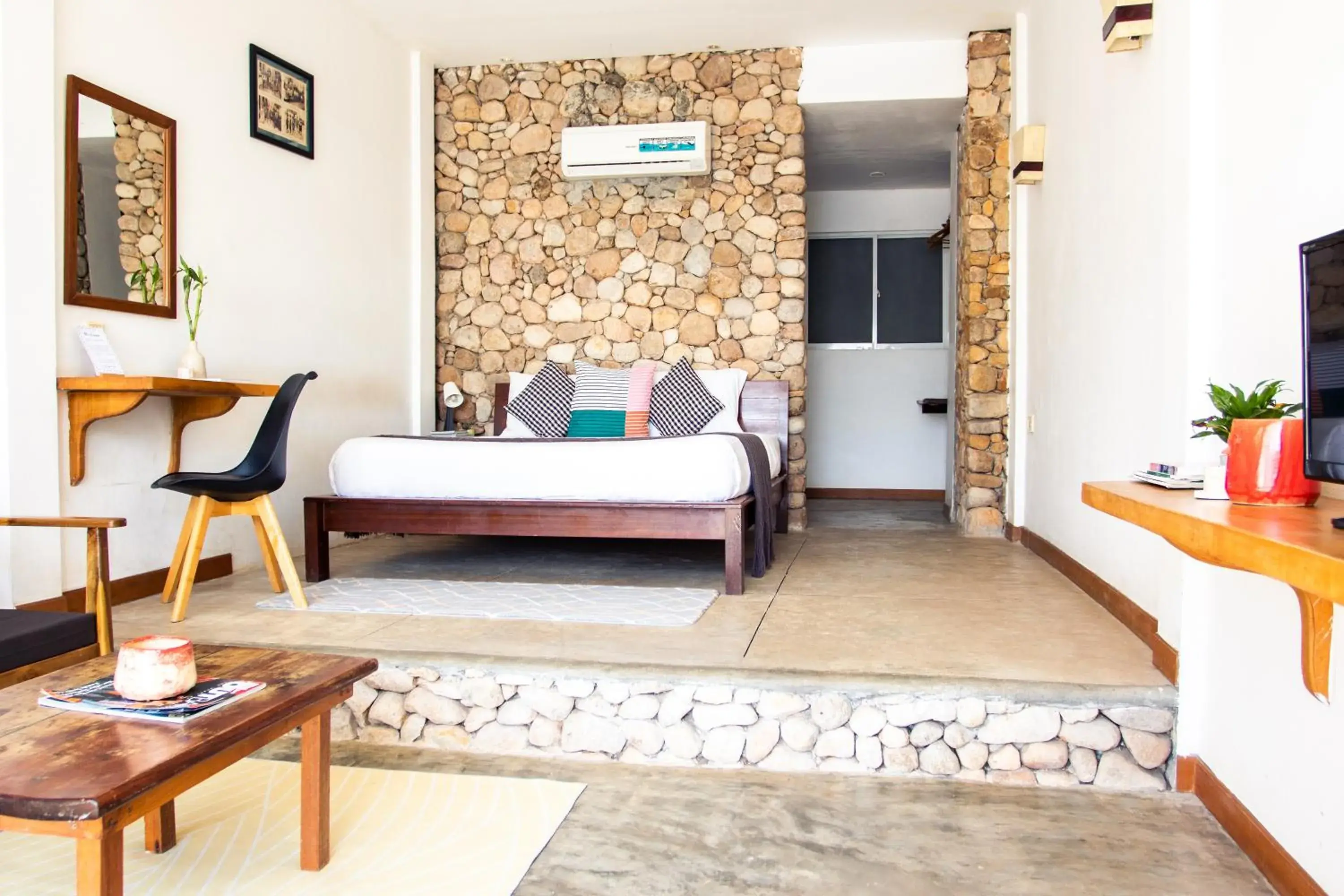 Bed in Saravoan-Kep Hotel Bed in Saravoan-Kep Hotel