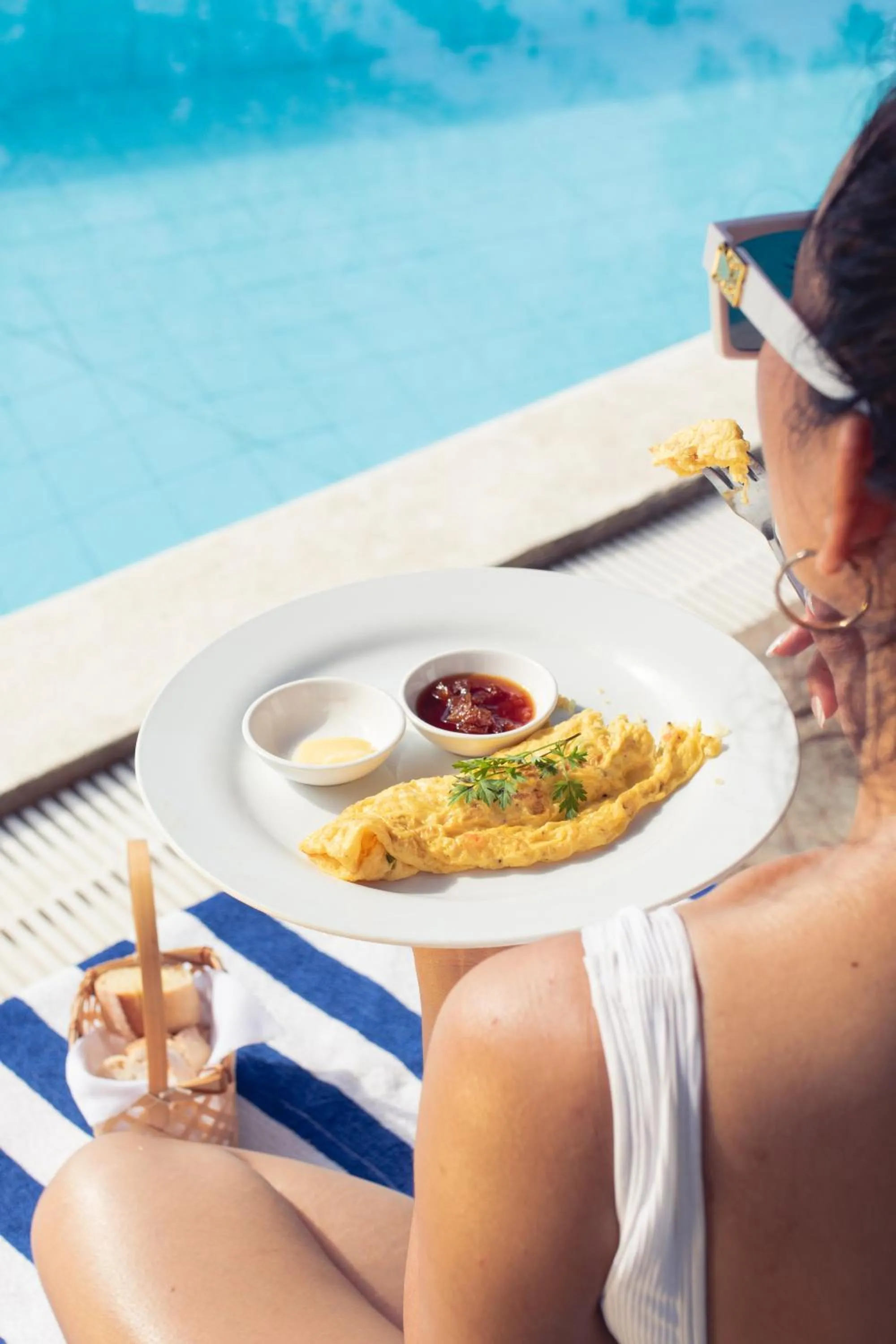 Breakfast in Saravoan-Kep Hotel