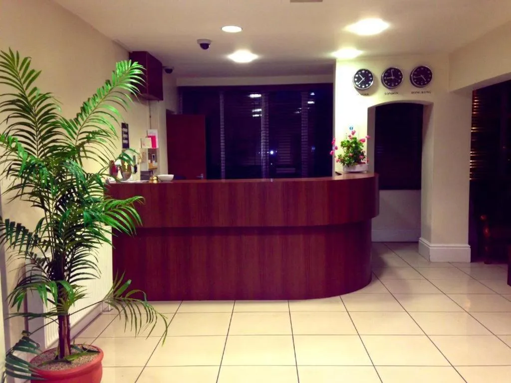 Lobby or reception in Grosvenor Hotel Rugby