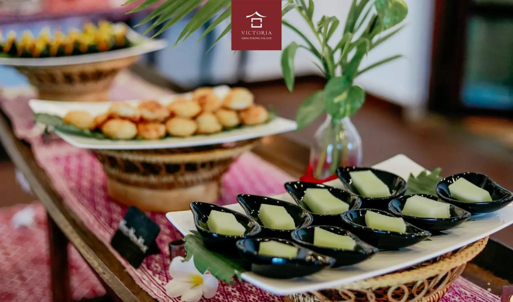 Food and drinks in Victoria XiengThong Palace Food and drinks in Victoria XiengThong Palace