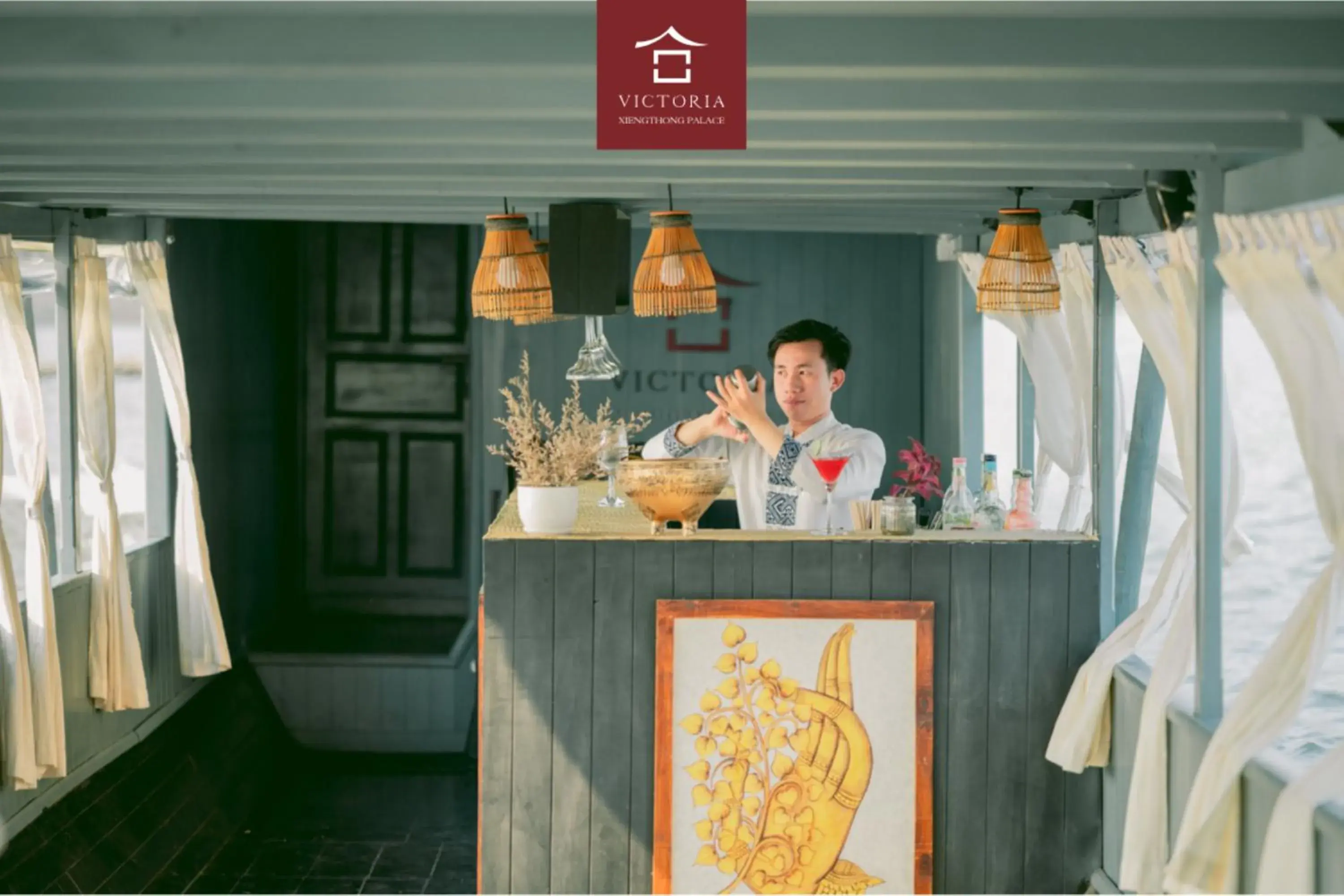 Lounge or bar in Victoria XiengThong Palace Lounge or bar in Victoria XiengThong Palace