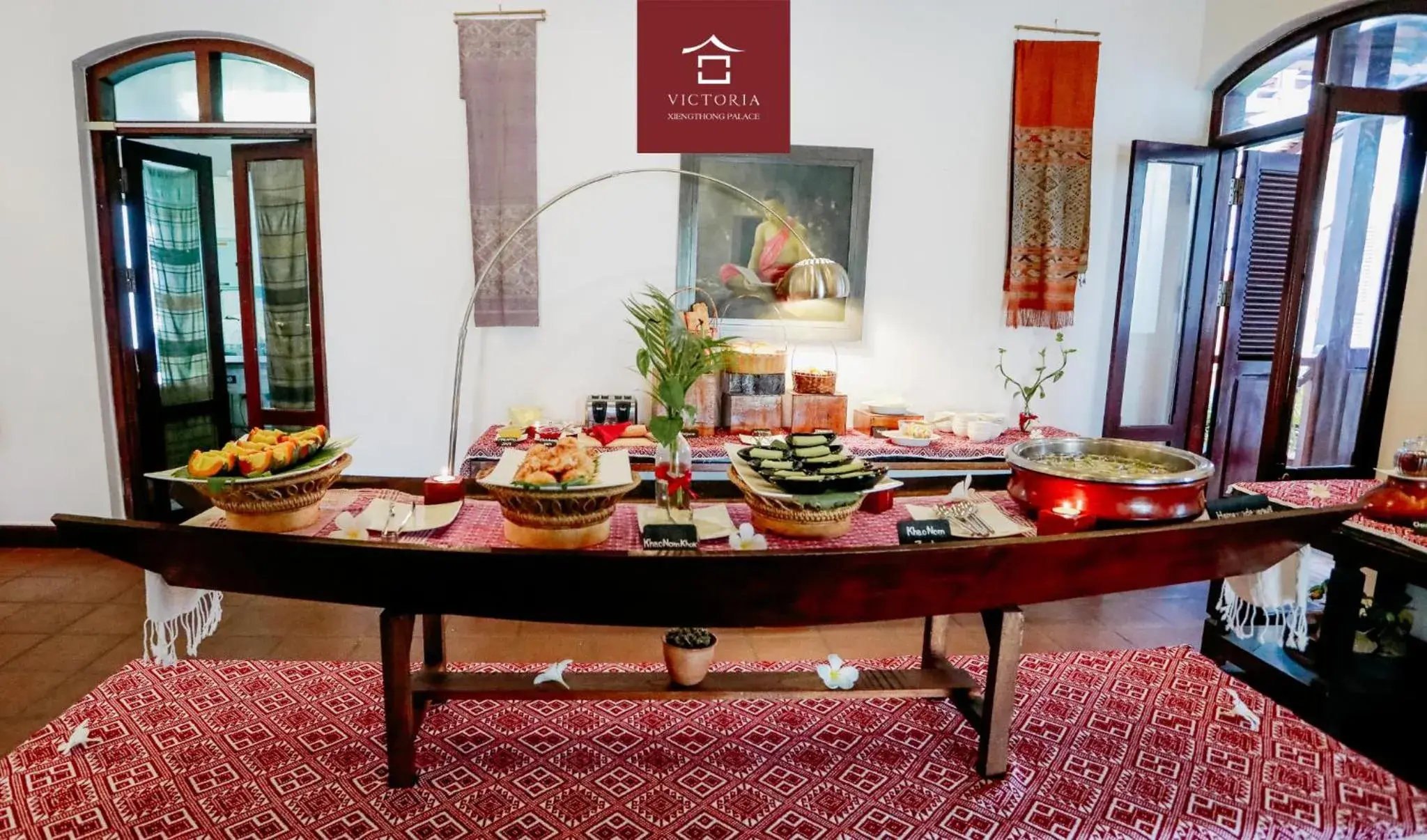 Food in Victoria XiengThong Palace Food in Victoria XiengThong Palace