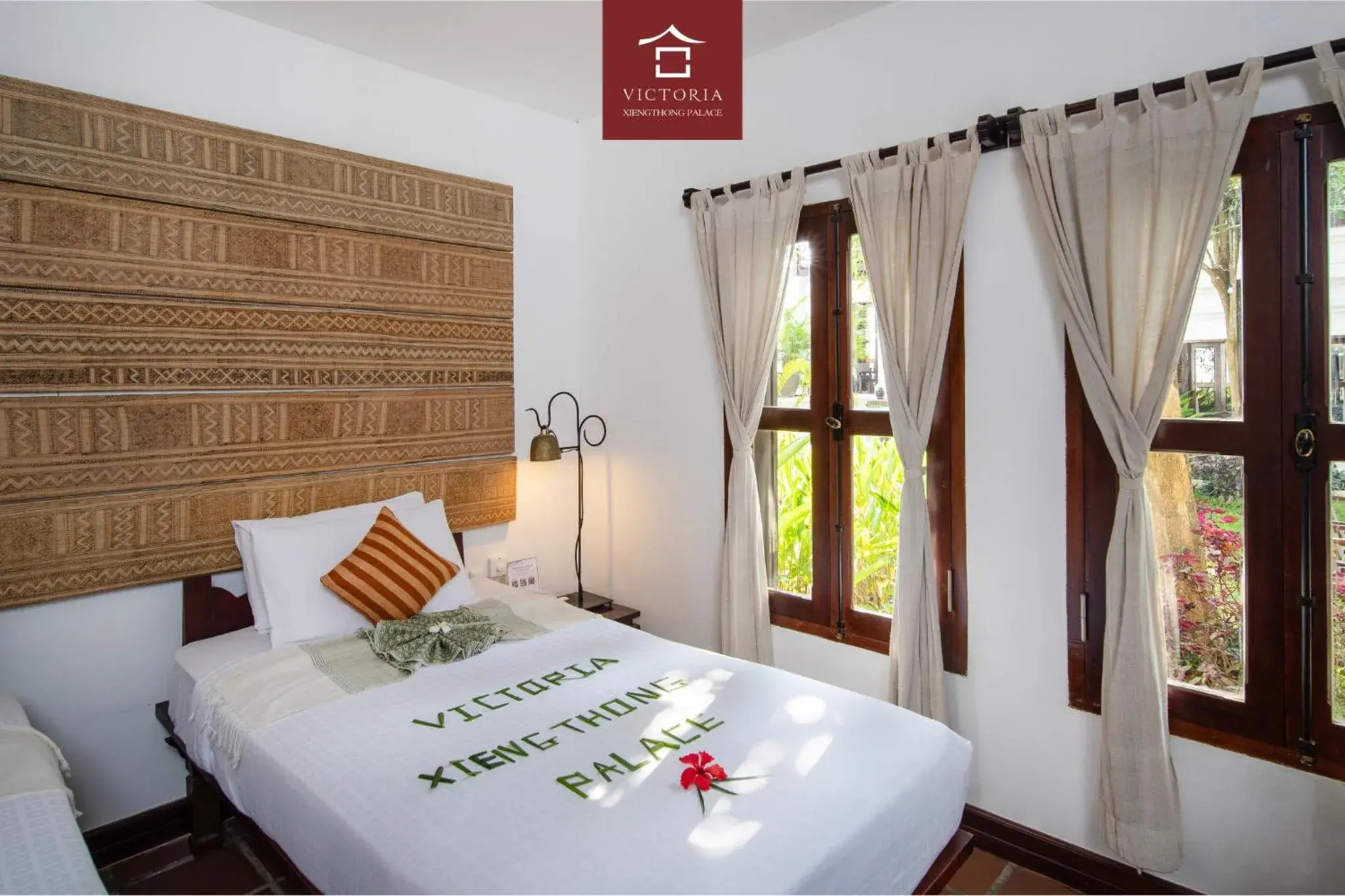 View (from property/room), Bed in Victoria XiengThong Palace View (from property/room), Bed in Victoria XiengThong Palace