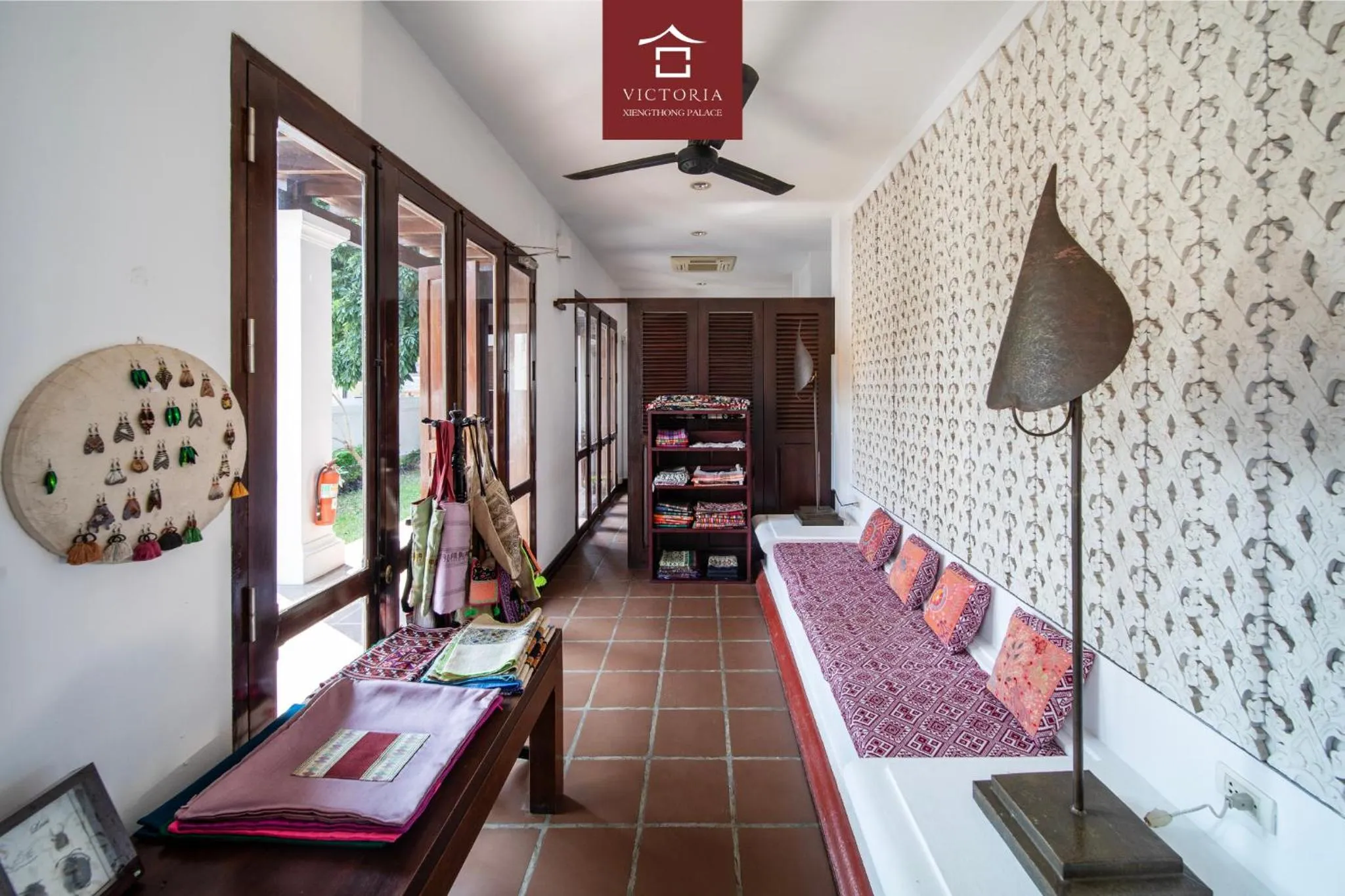 Lobby or reception, Bed in Victoria XiengThong Palace