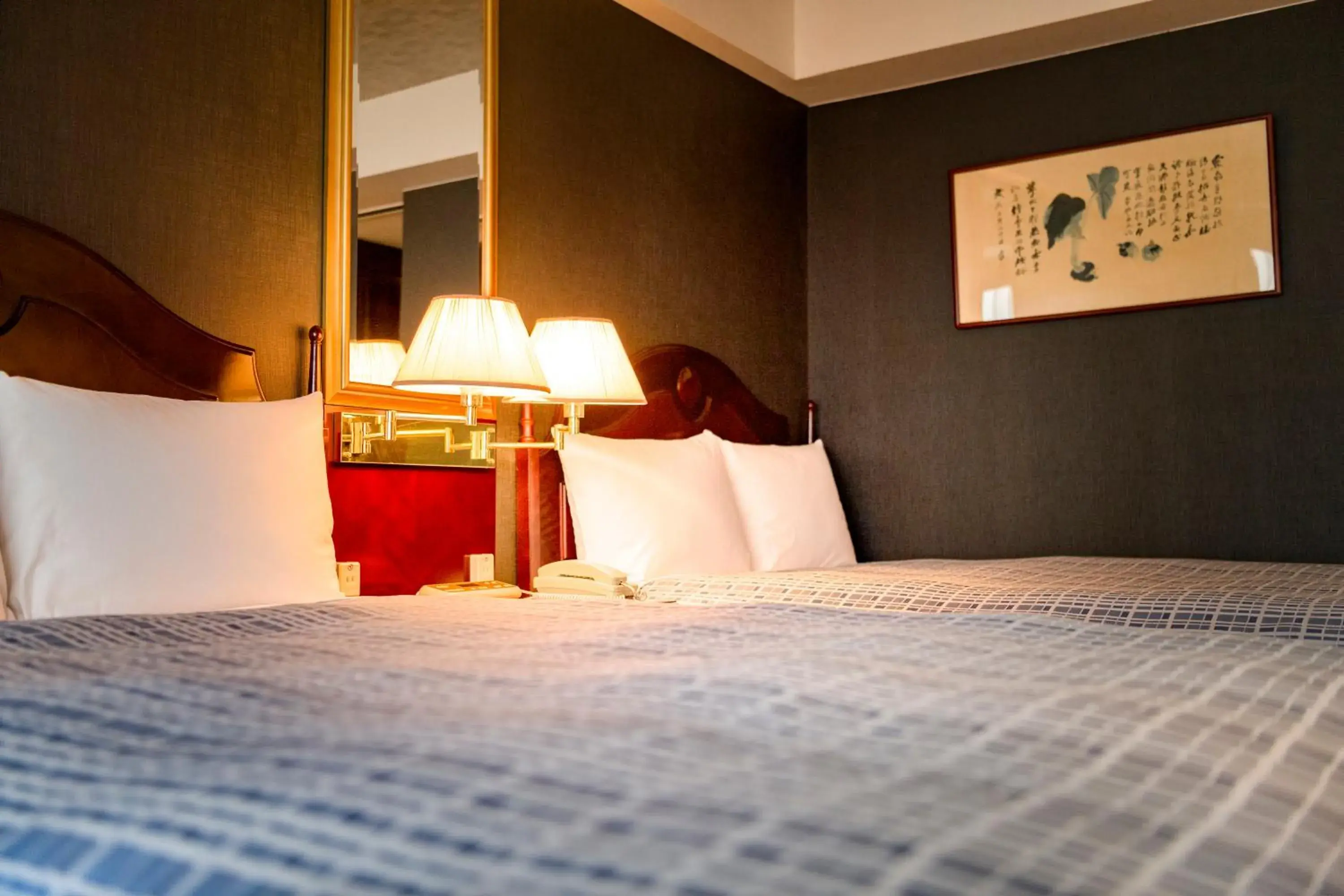 Bed in Rose Hotel Yokohama, The Distinctive Collection By WORLDHOTELS Bed in Rose Hotel Yokohama, The Distinctive Collection By WORLDHOTELS