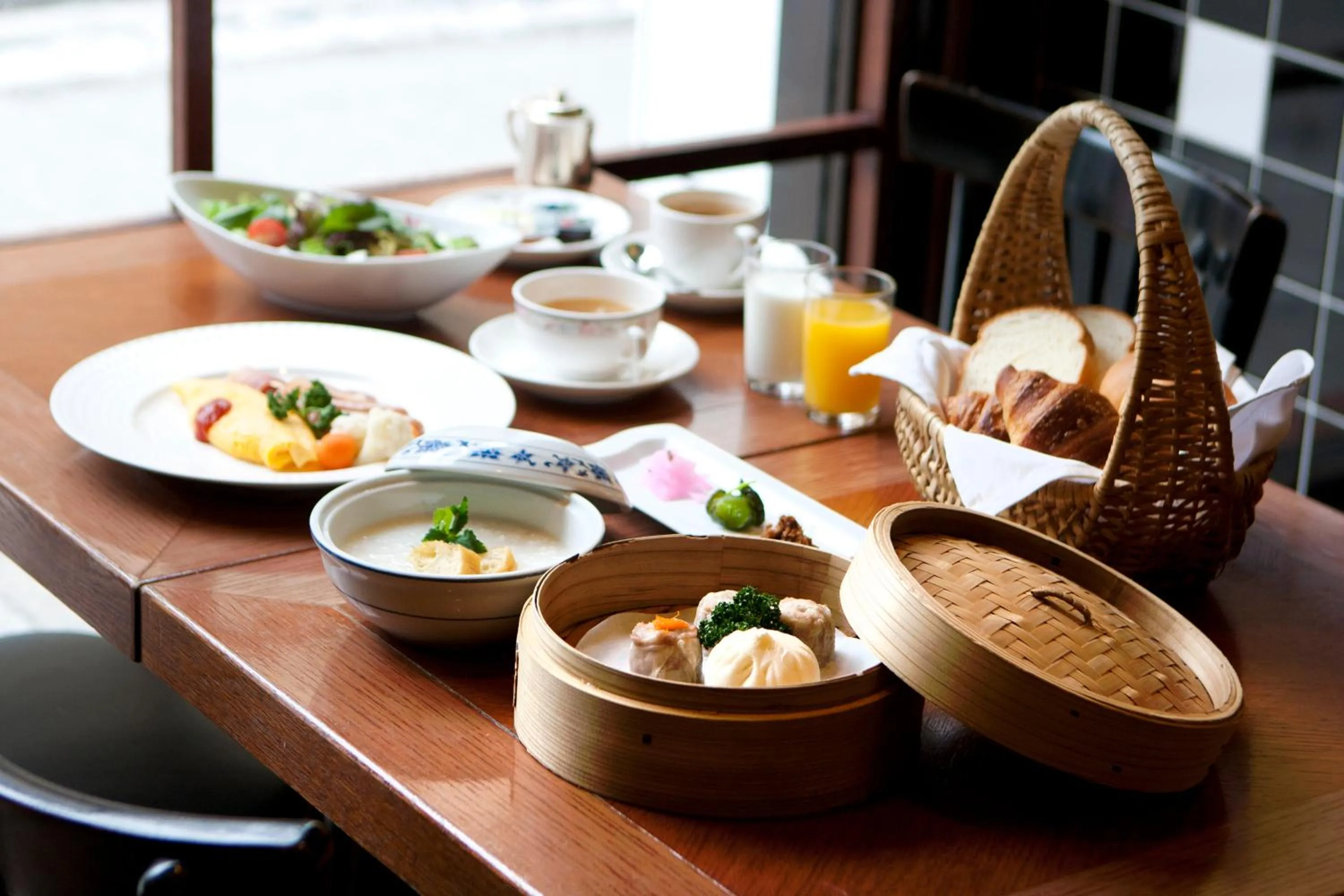 Buffet breakfast in Rose Hotel Yokohama, The Distinctive Collection By WORLDHOTELS