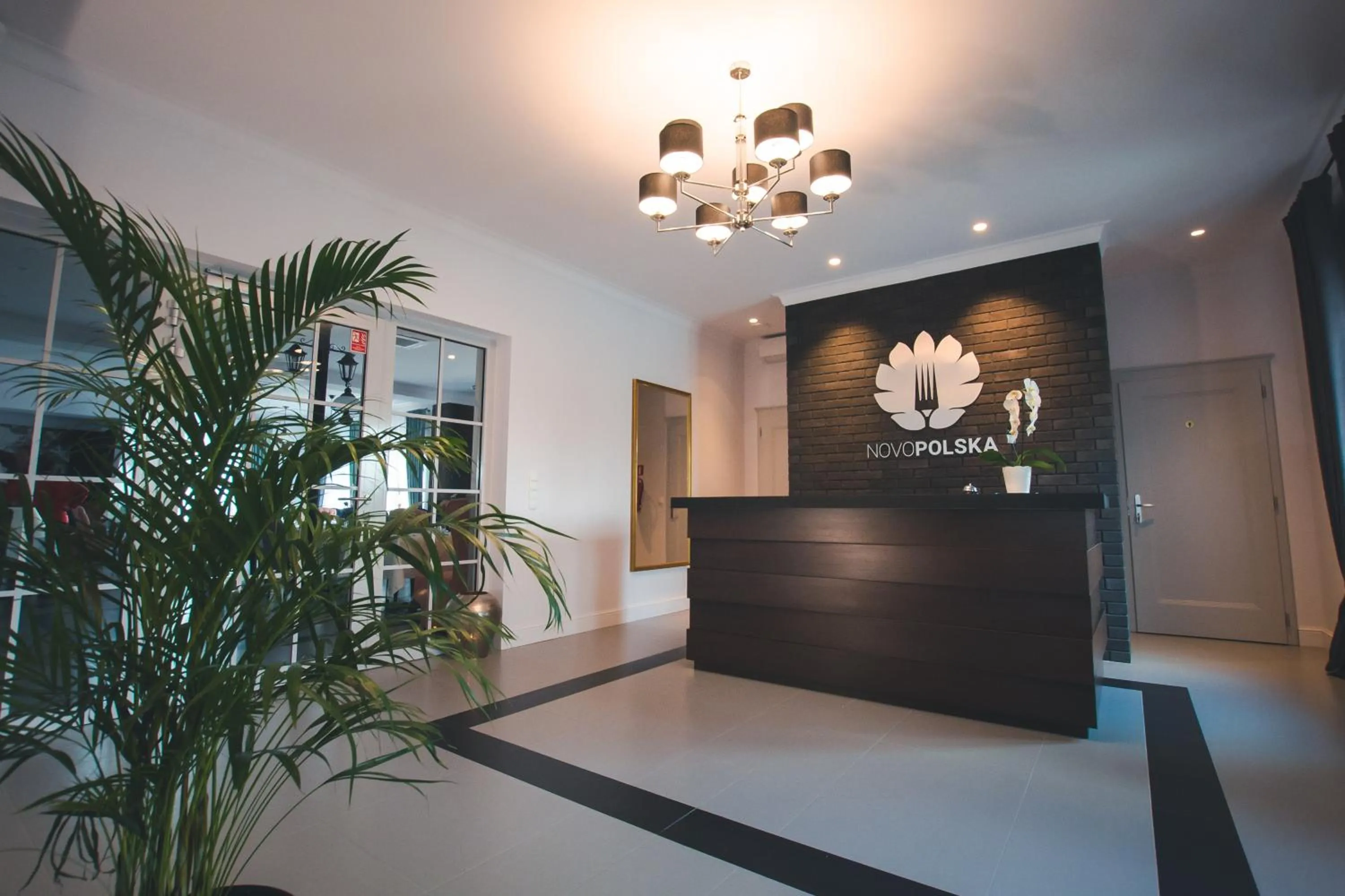 Lobby or reception in Novopolska - Hotel i Restauracja