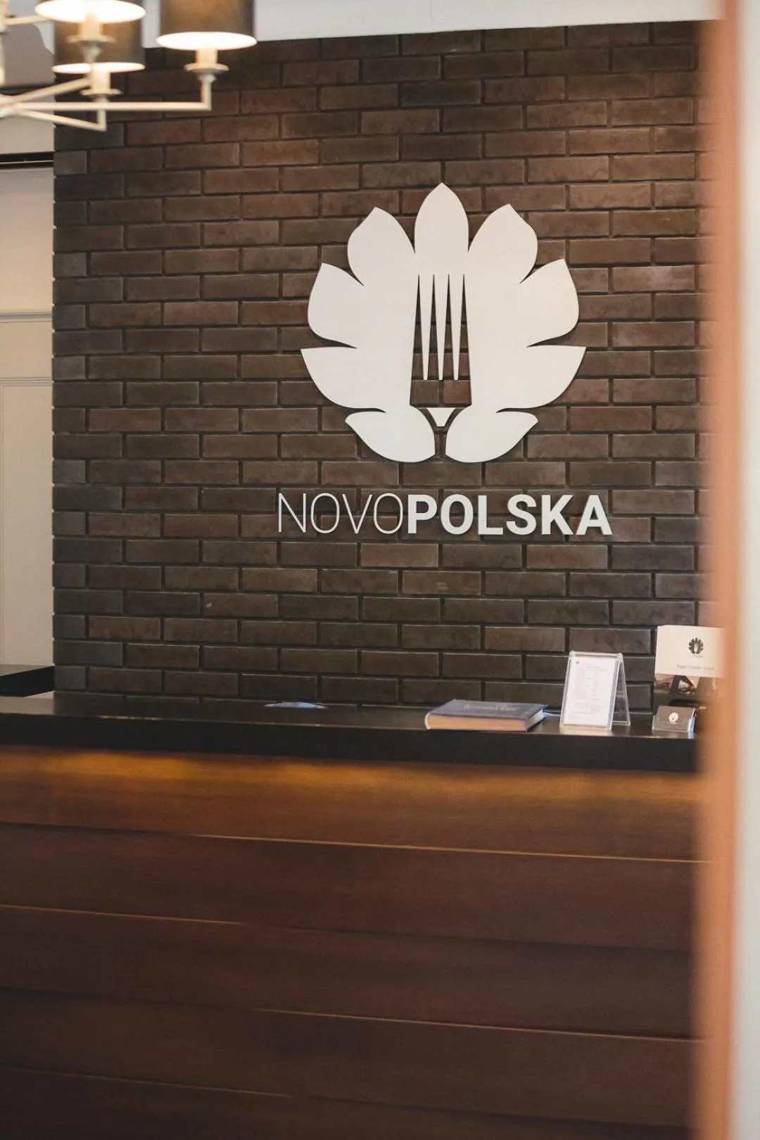 Lobby or reception in Novopolska - Hotel i Restauracja