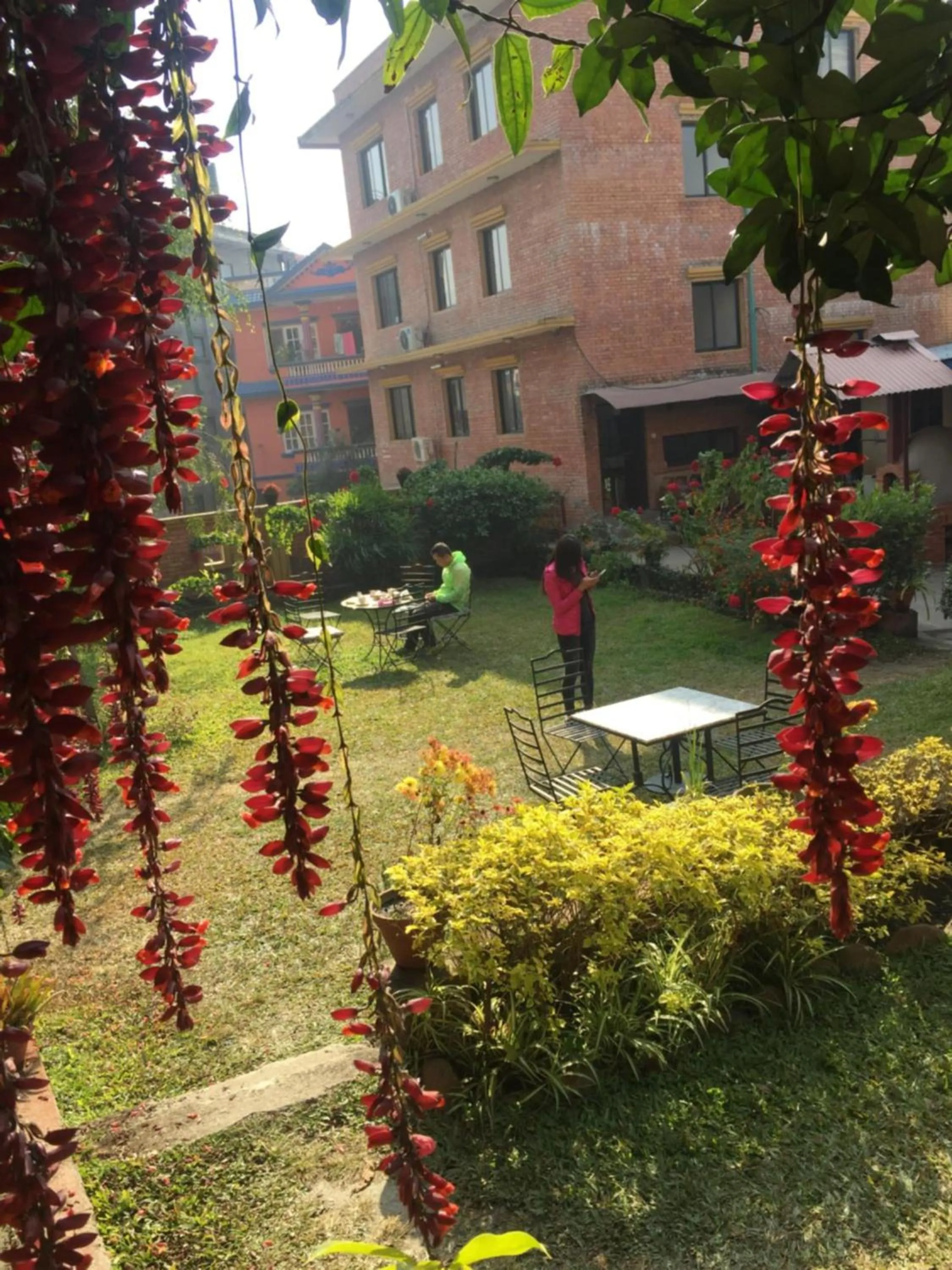 Garden view in Royal Astoria Hotel