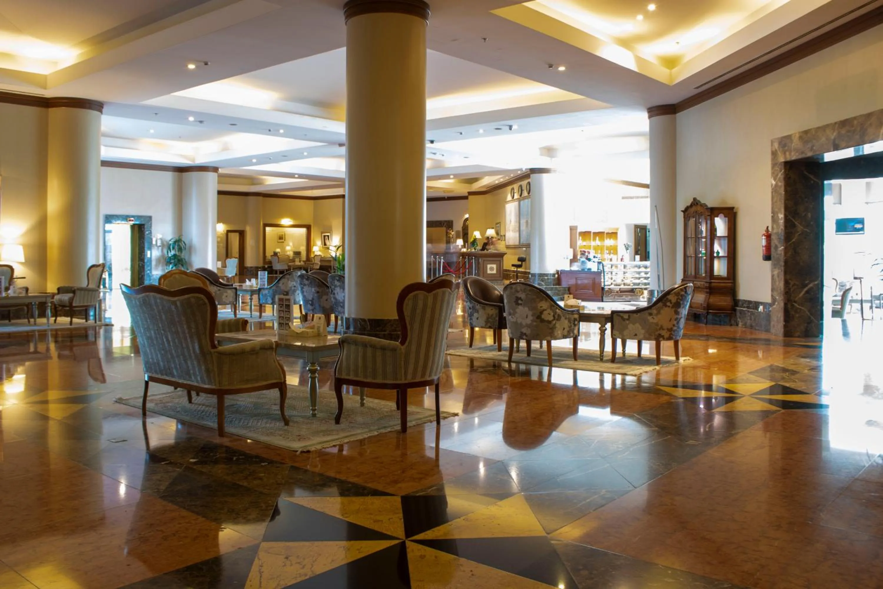 Lobby or reception in Abha Palace Hotel