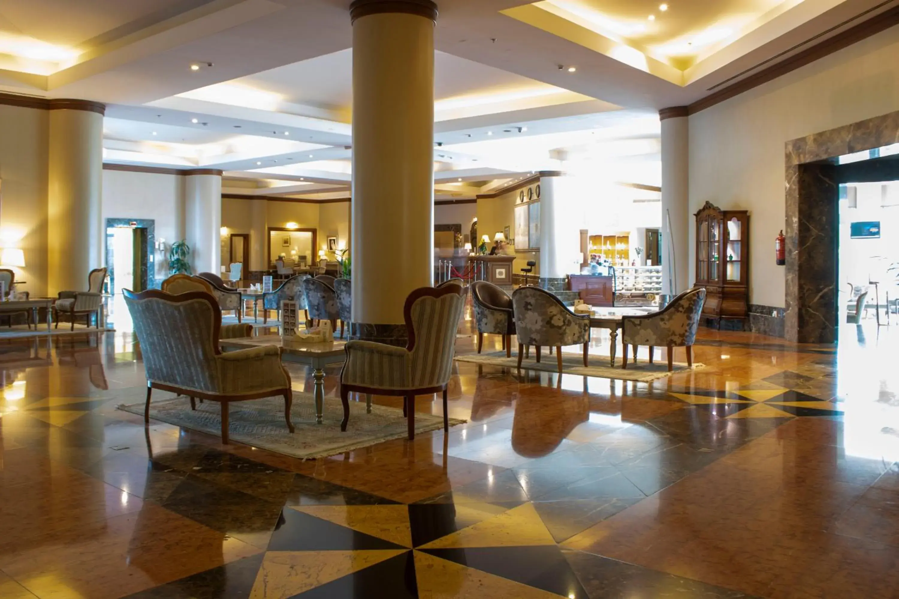 Lobby or reception in Abha Palace Hotel Lobby or reception in Abha Palace Hotel