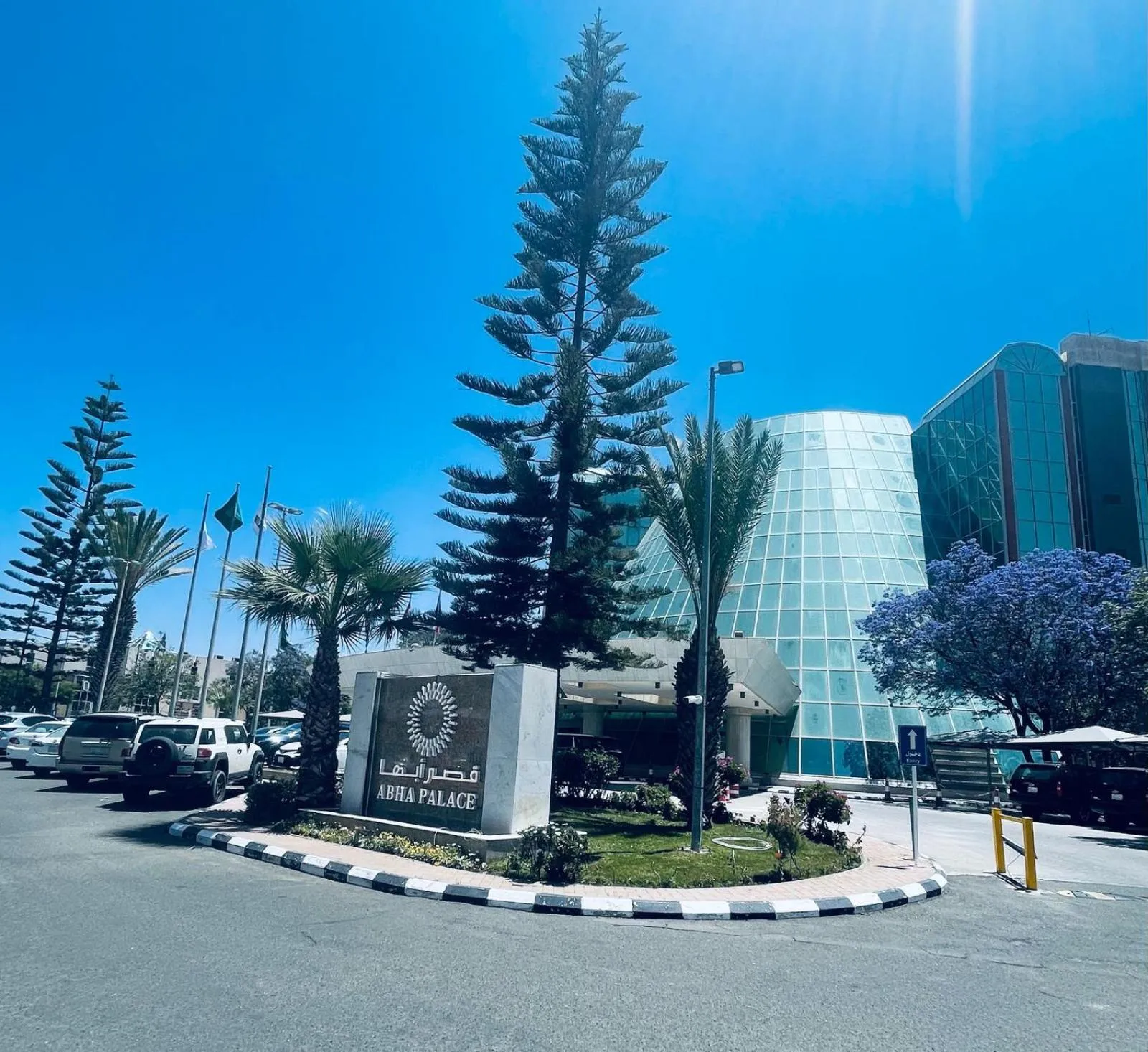 Property building in Abha Palace Hotel