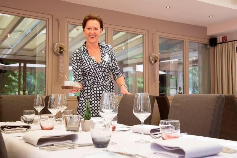 Staff in Restaurant Niedmühle Land & Genuss Hotel