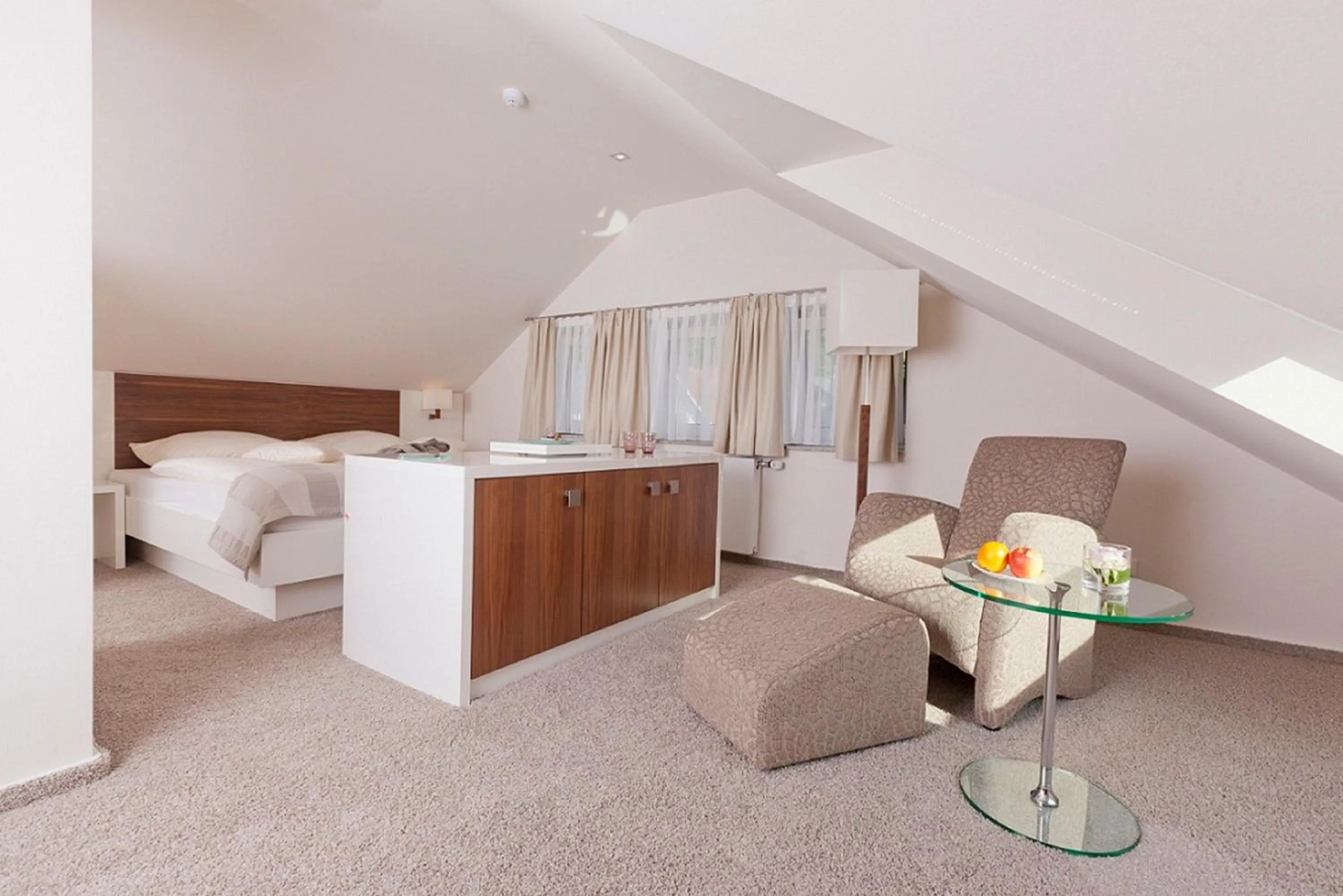 Bed in Restaurant Niedmühle Land & Genuss Hotel