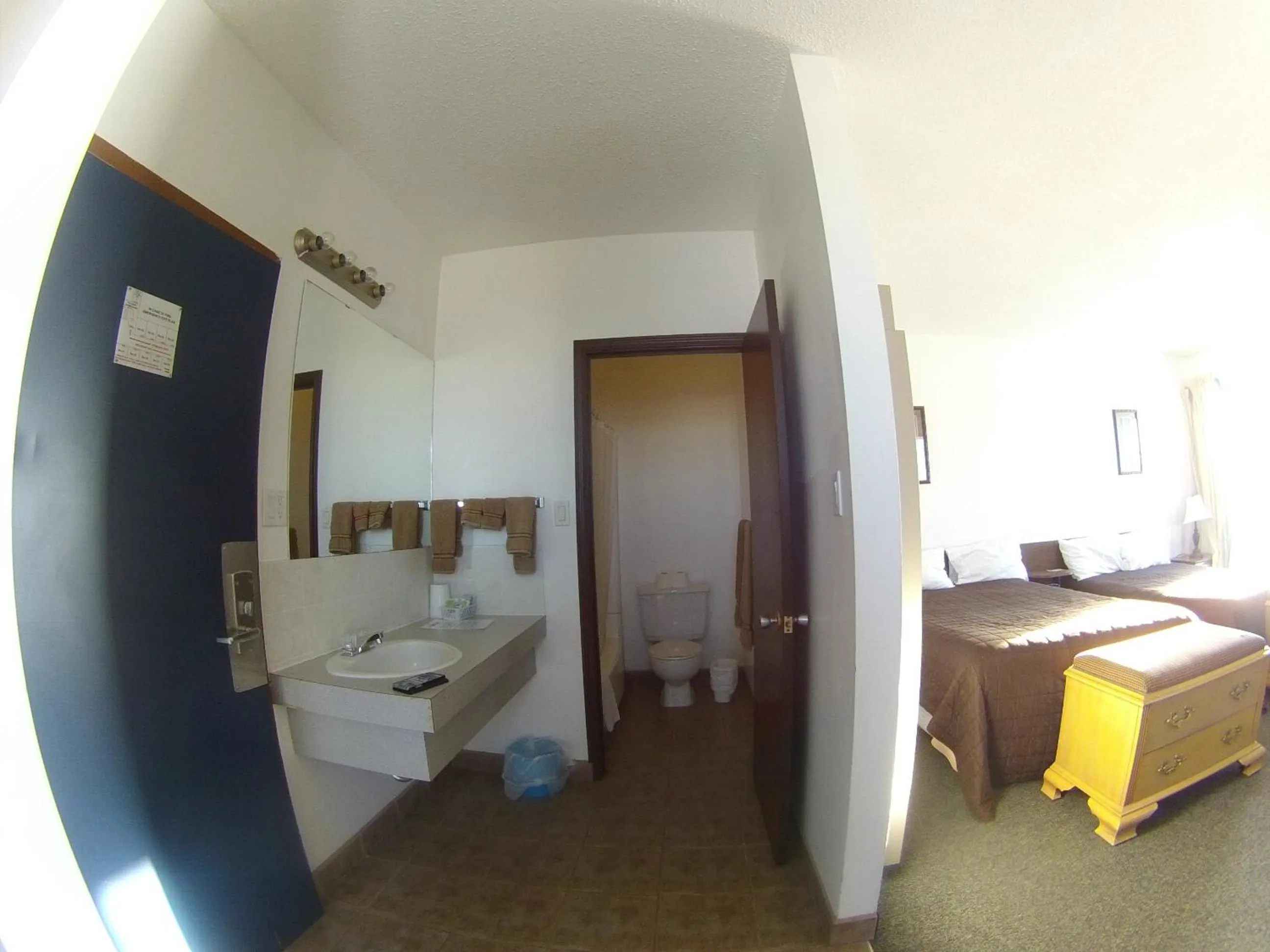 Bed in Rycroft Hotel