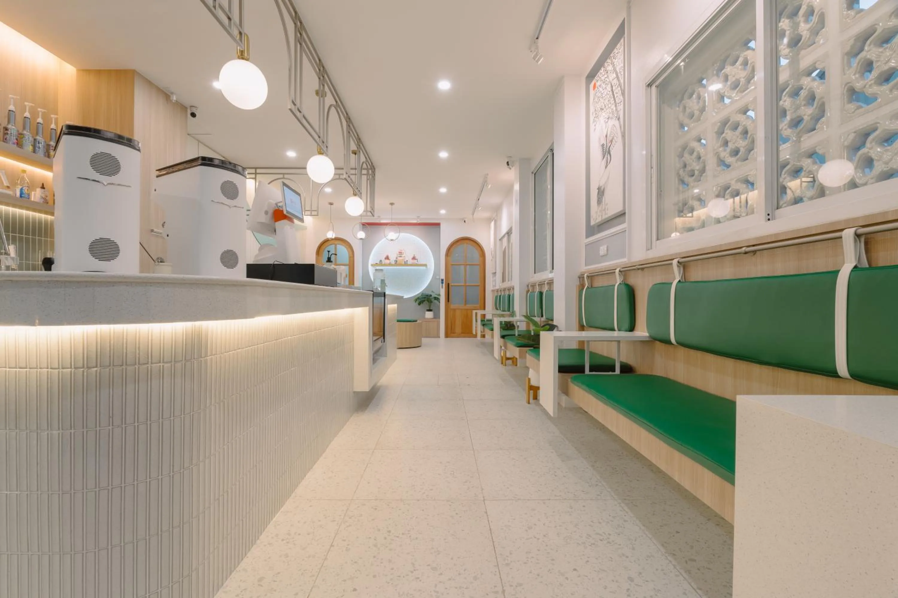 Lobby or reception in Baan Sutra Guesthouse