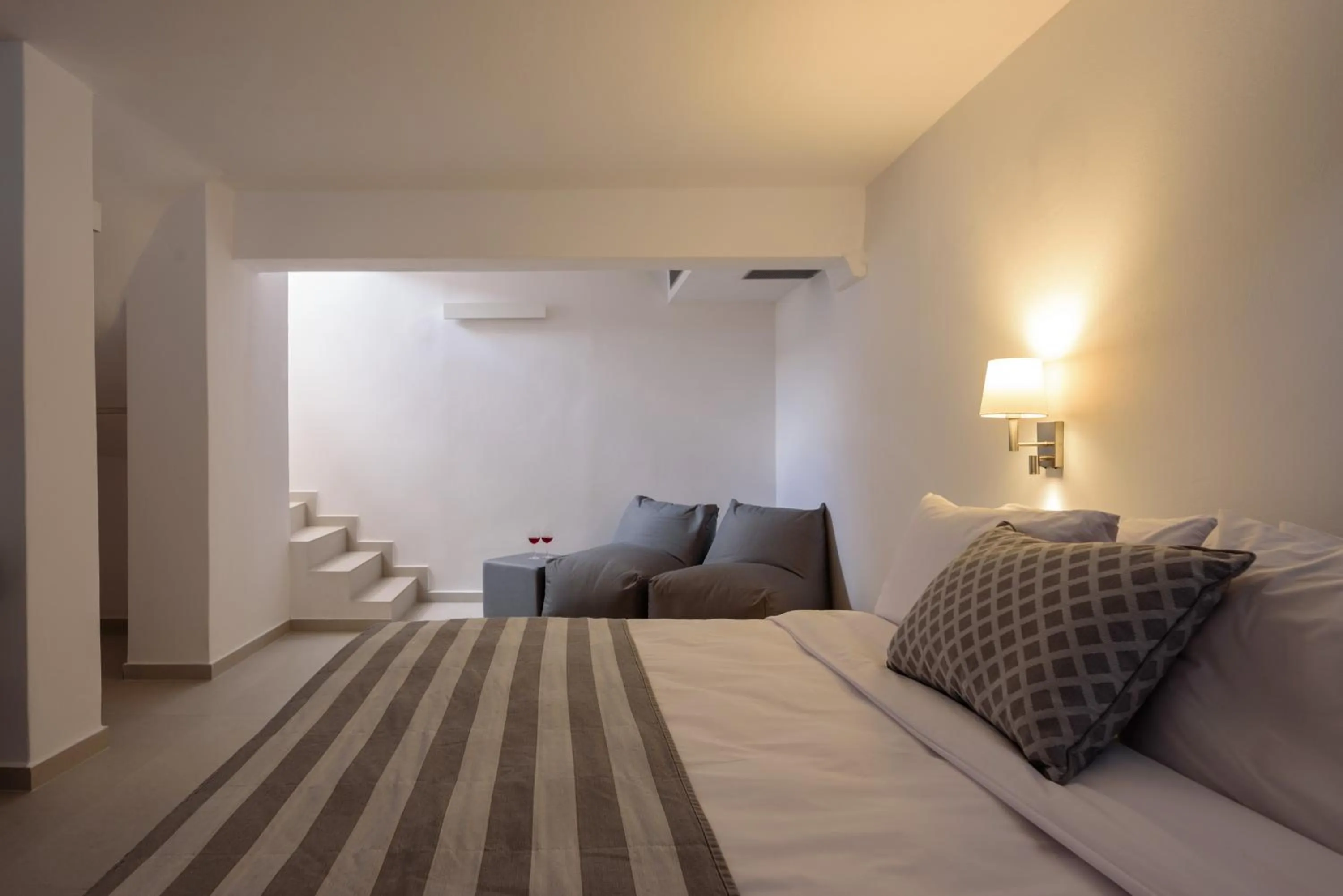 Bed in Kalestesia Suites