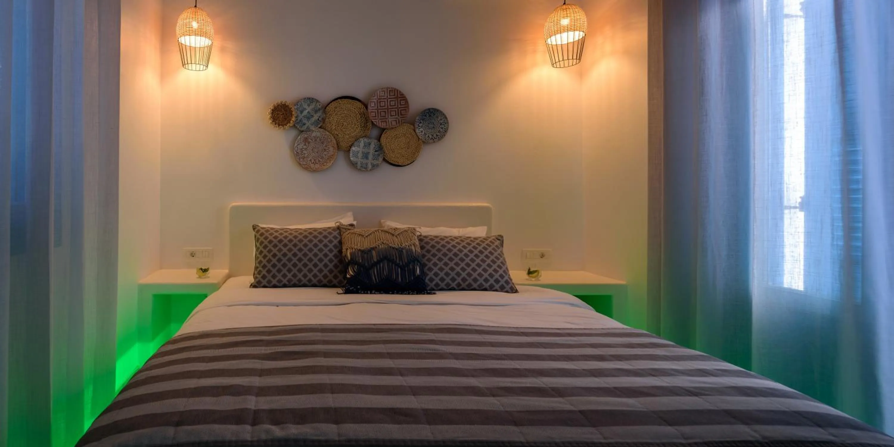 Bed in Kalestesia Suites