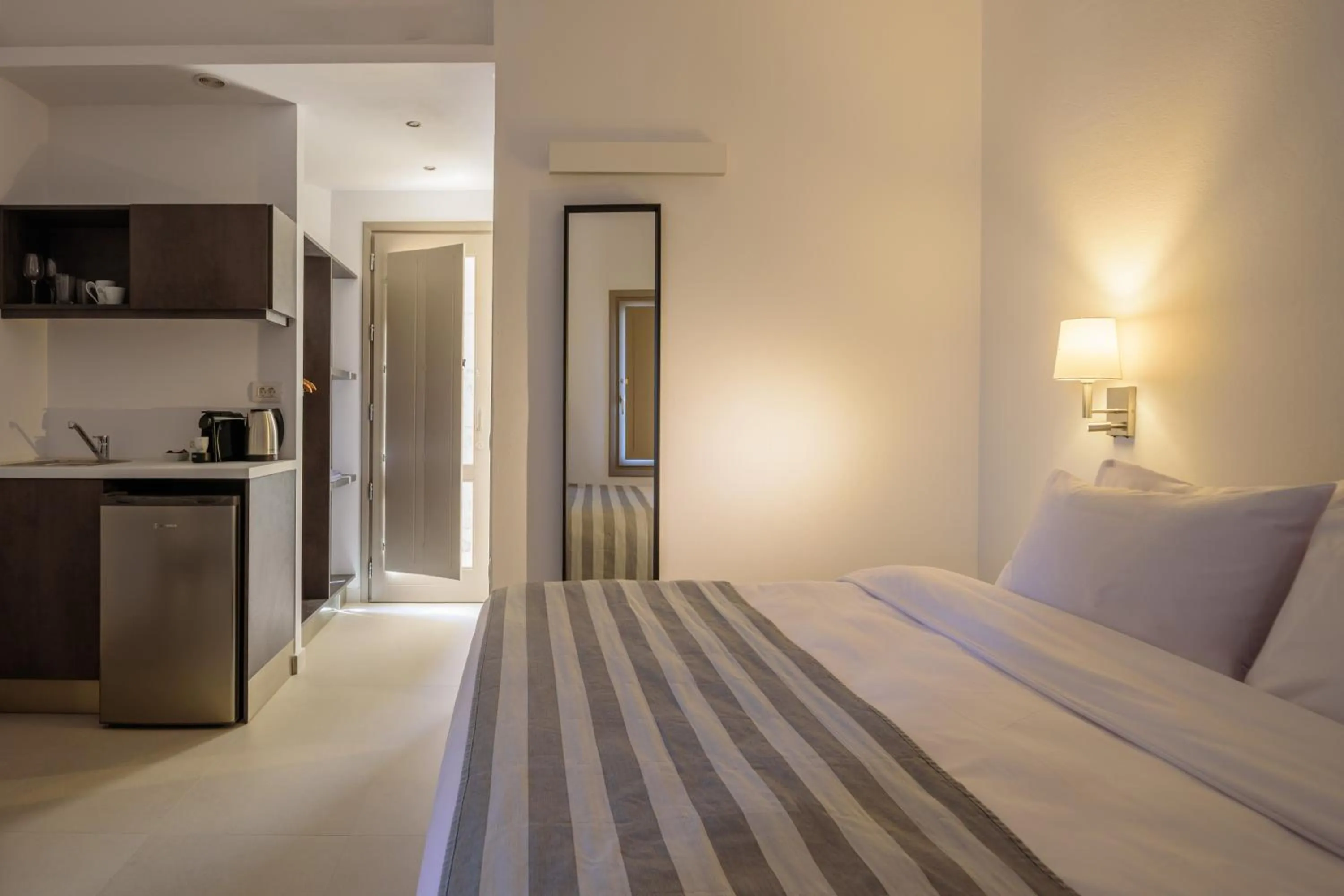 Bed in Kalestesia Suites