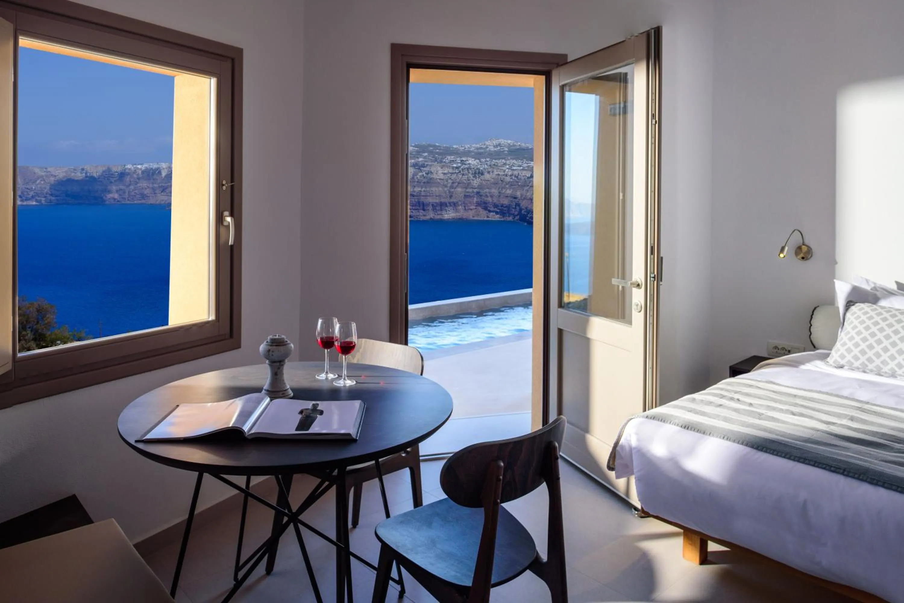 Bed in Kalestesia Suites