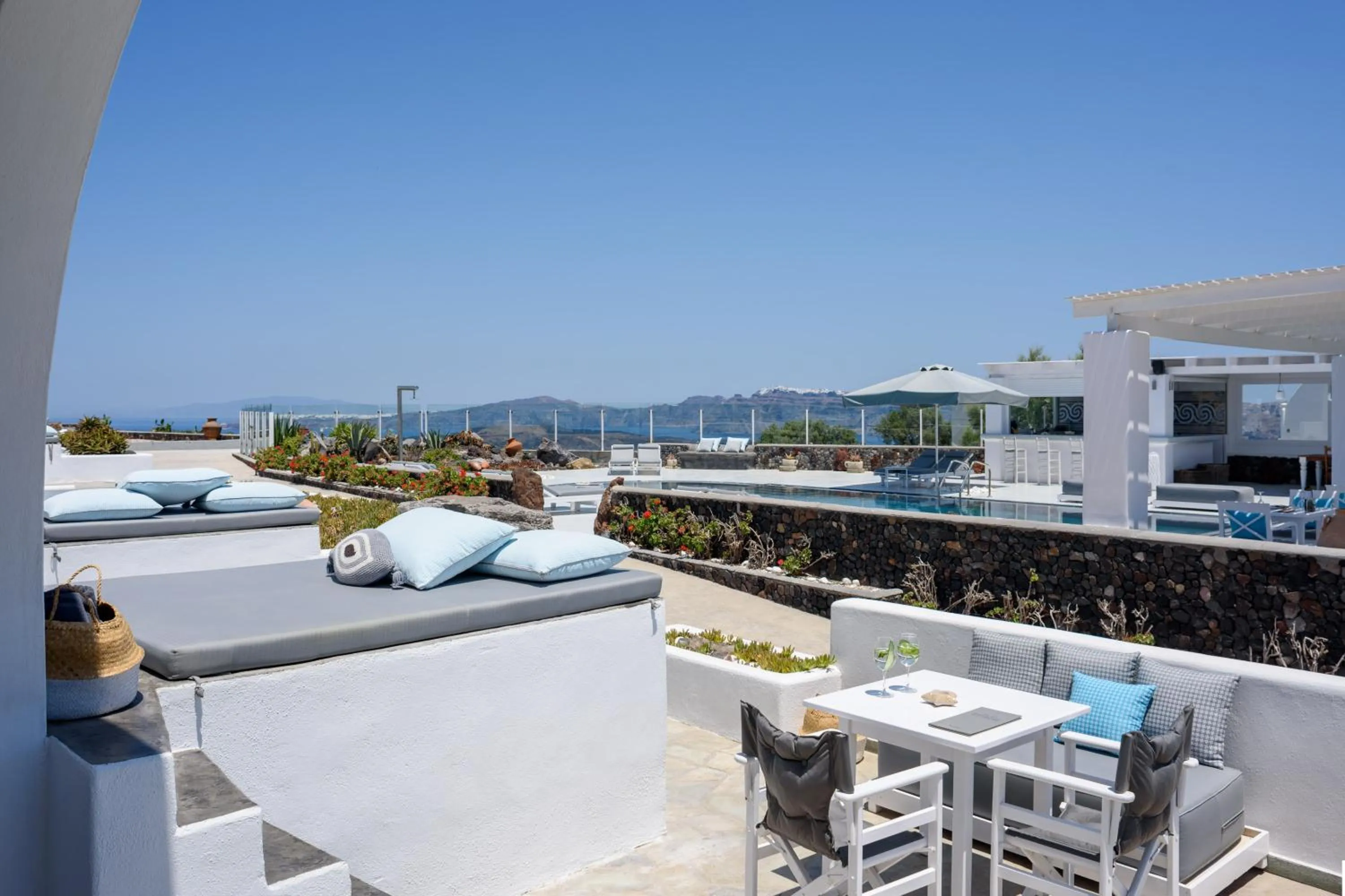 Patio in Kalestesia Suites