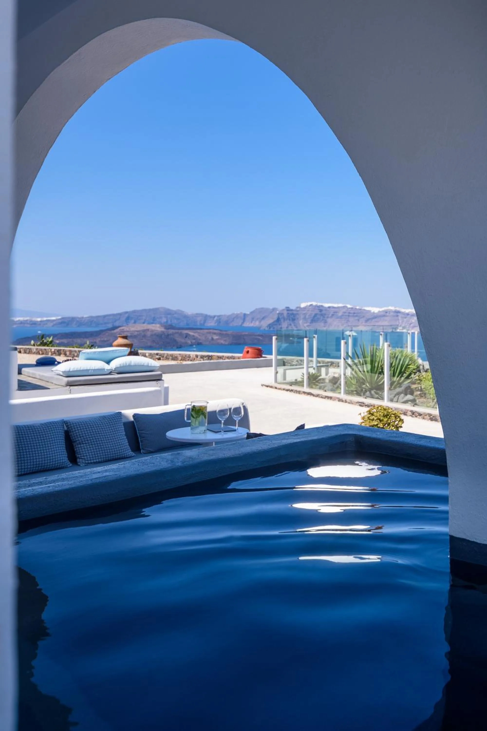 Patio in Kalestesia Suites