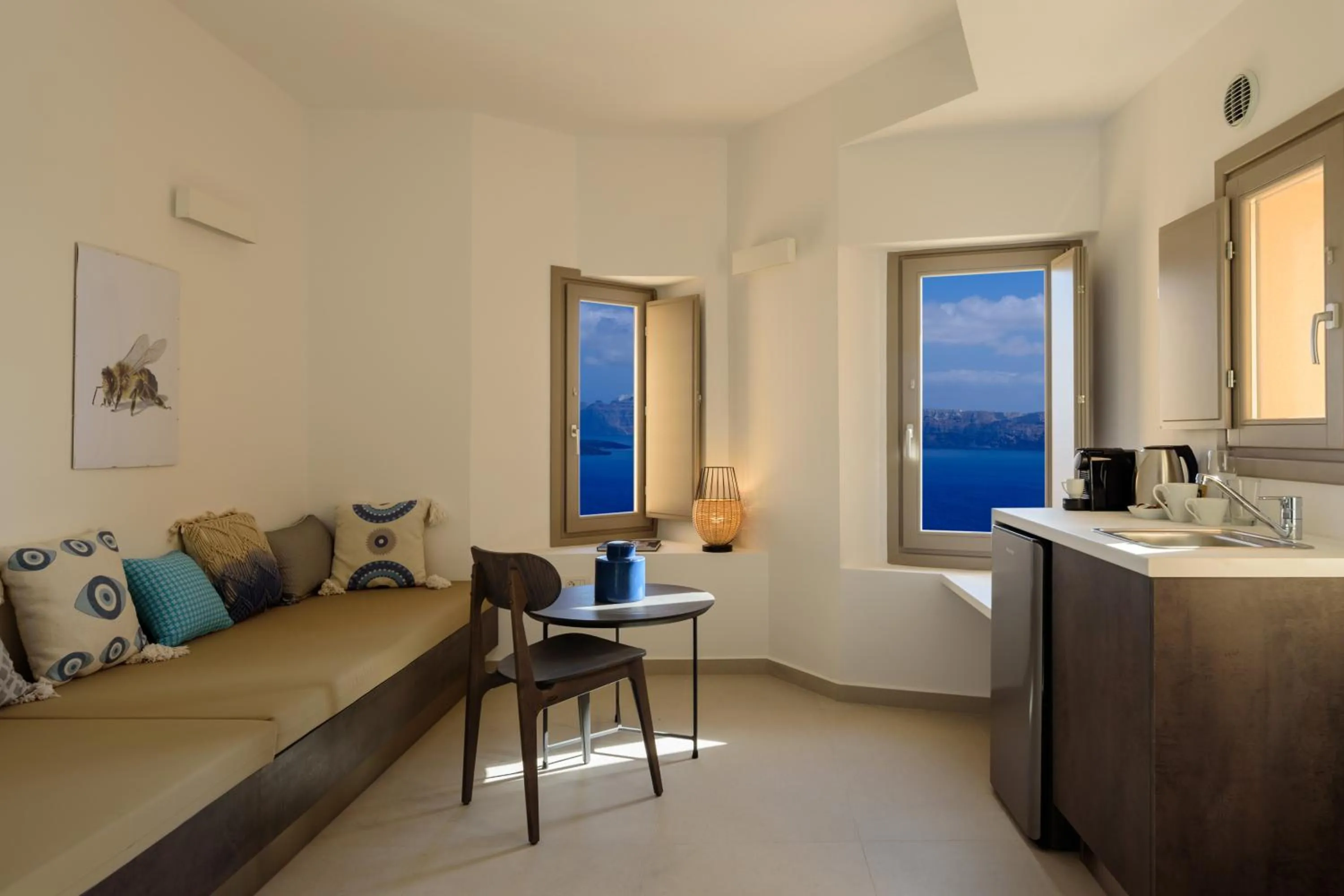 Bed in Kalestesia Suites