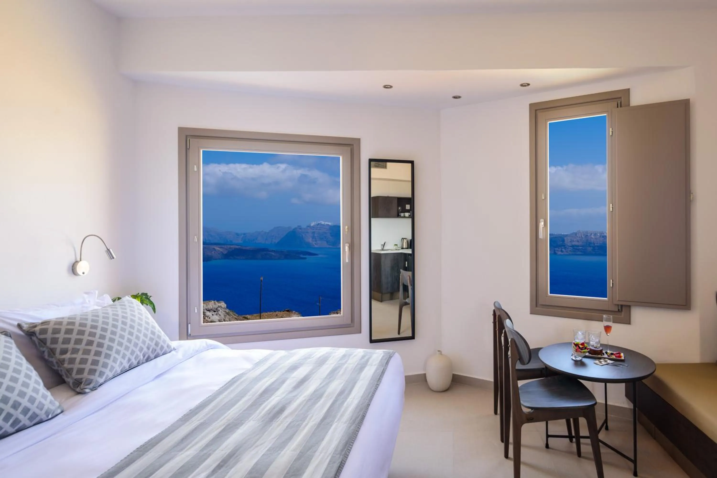 Bed in Kalestesia Suites