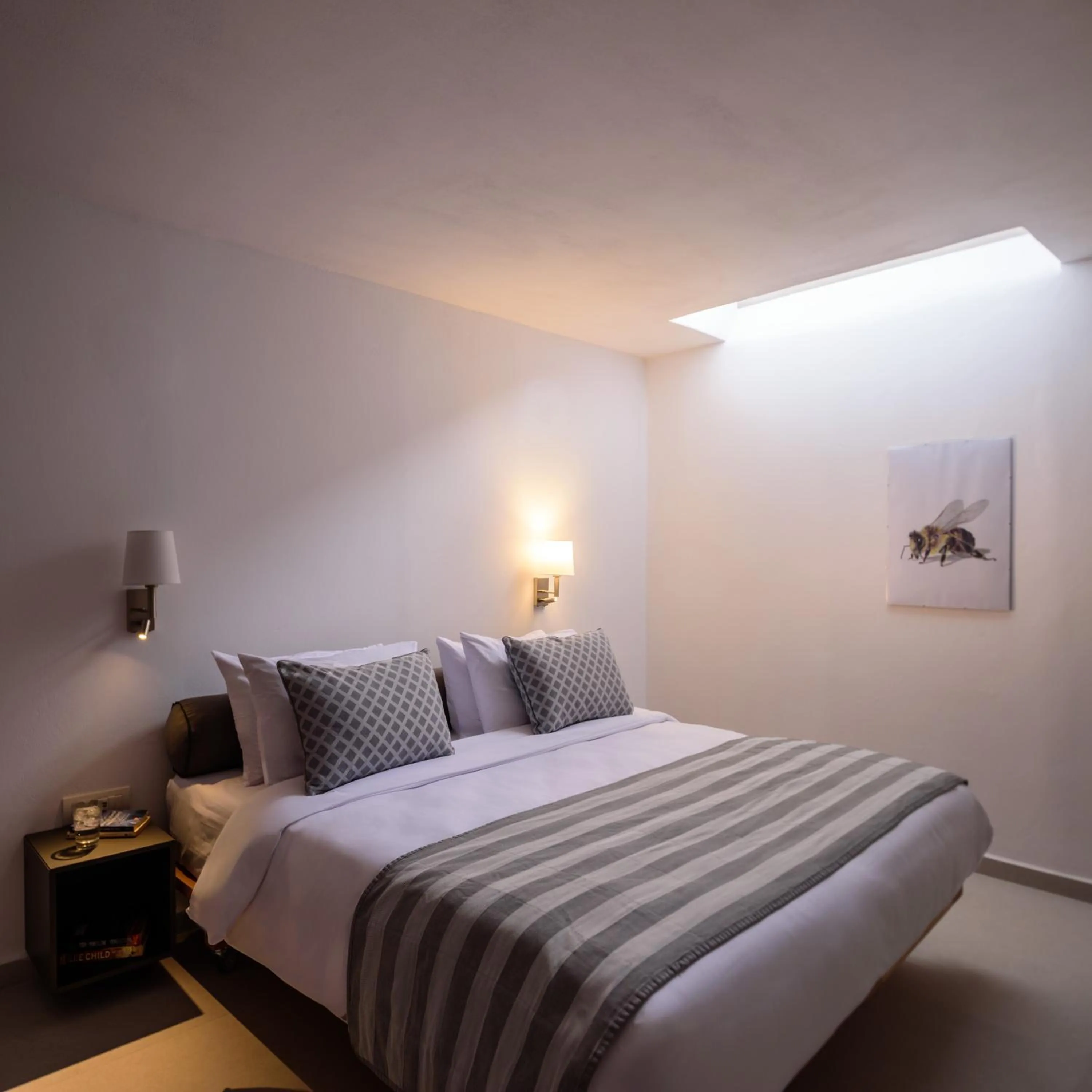 Bed in Kalestesia Suites