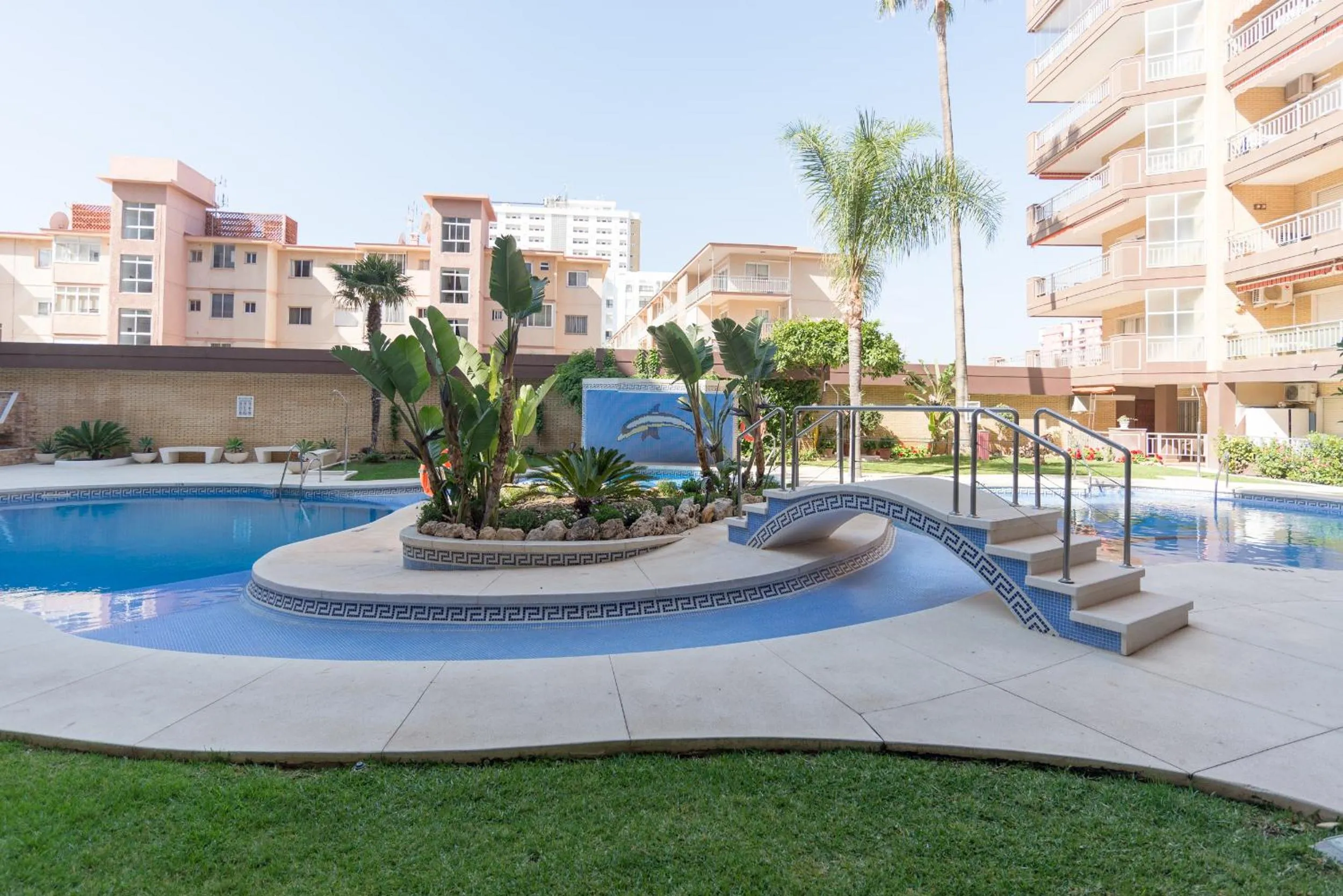 Garden in MalagaSuite Palm Beach Fuengirola