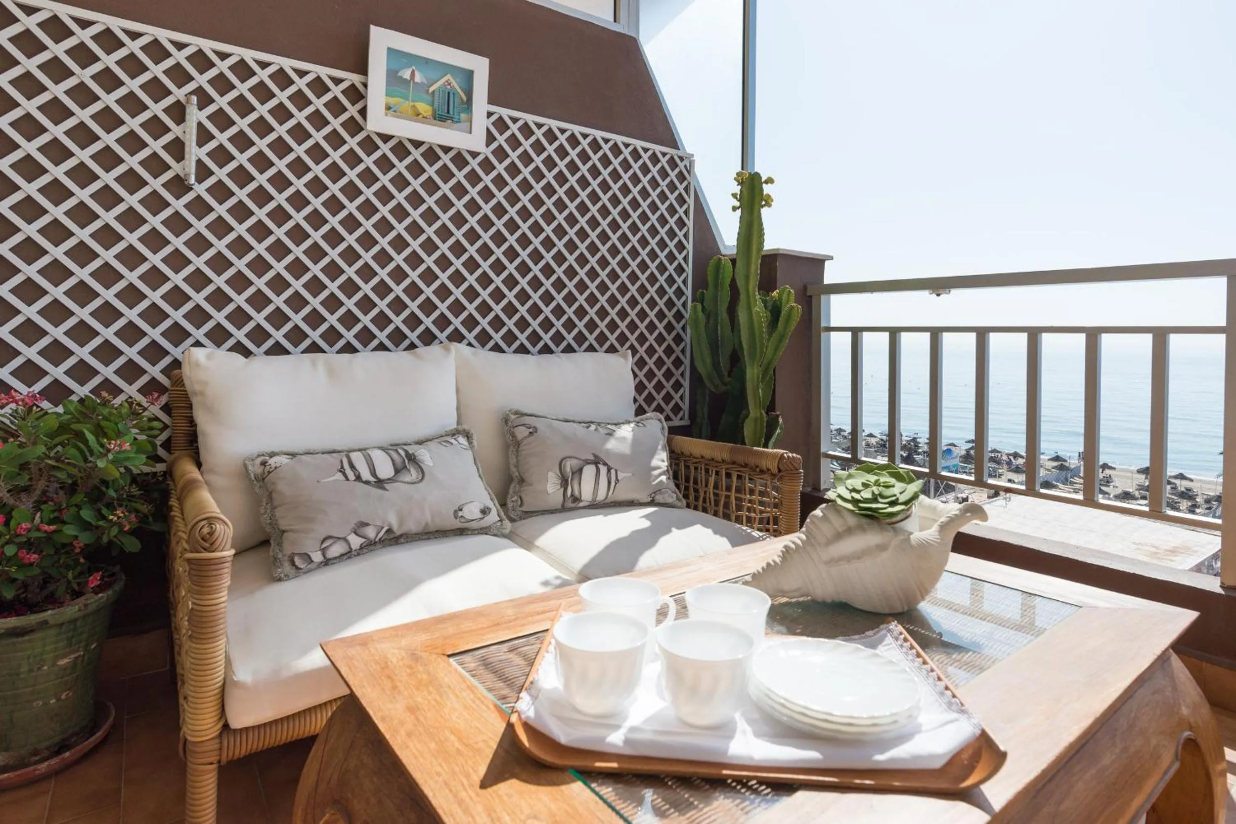 Balcony/Terrace in MalagaSuite Palm Beach Fuengirola