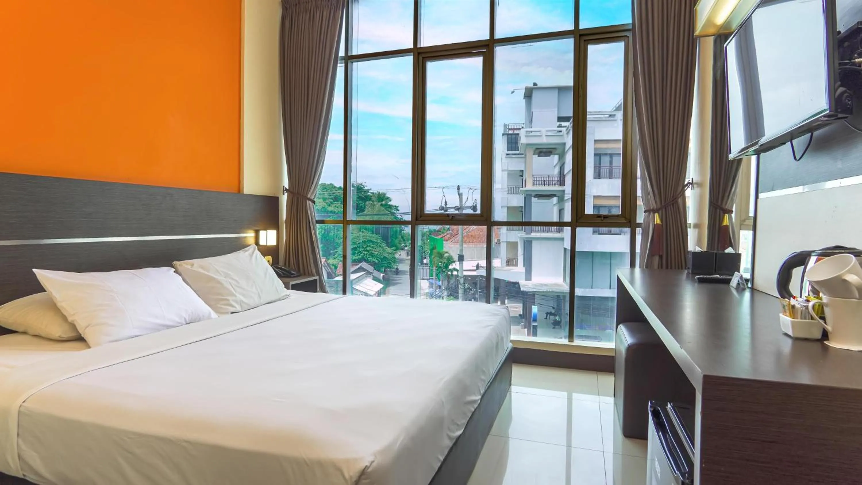 Bed in Sun In Pangandaran Hotel