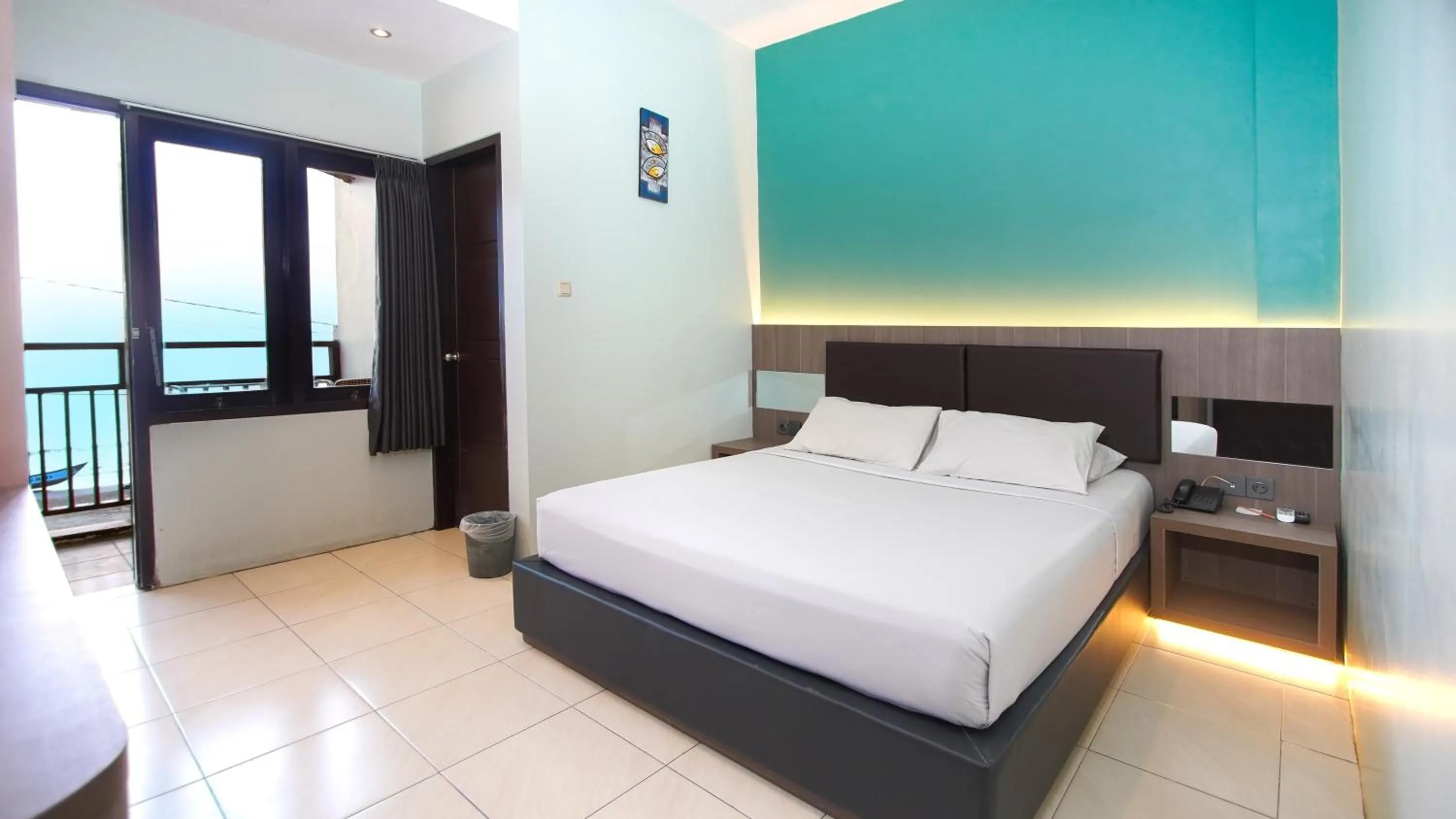 Bed in Sun In Pangandaran Hotel