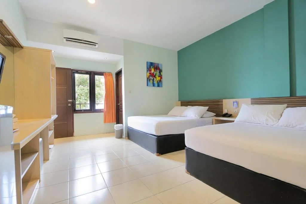 Bed in Sun In Pangandaran Hotel