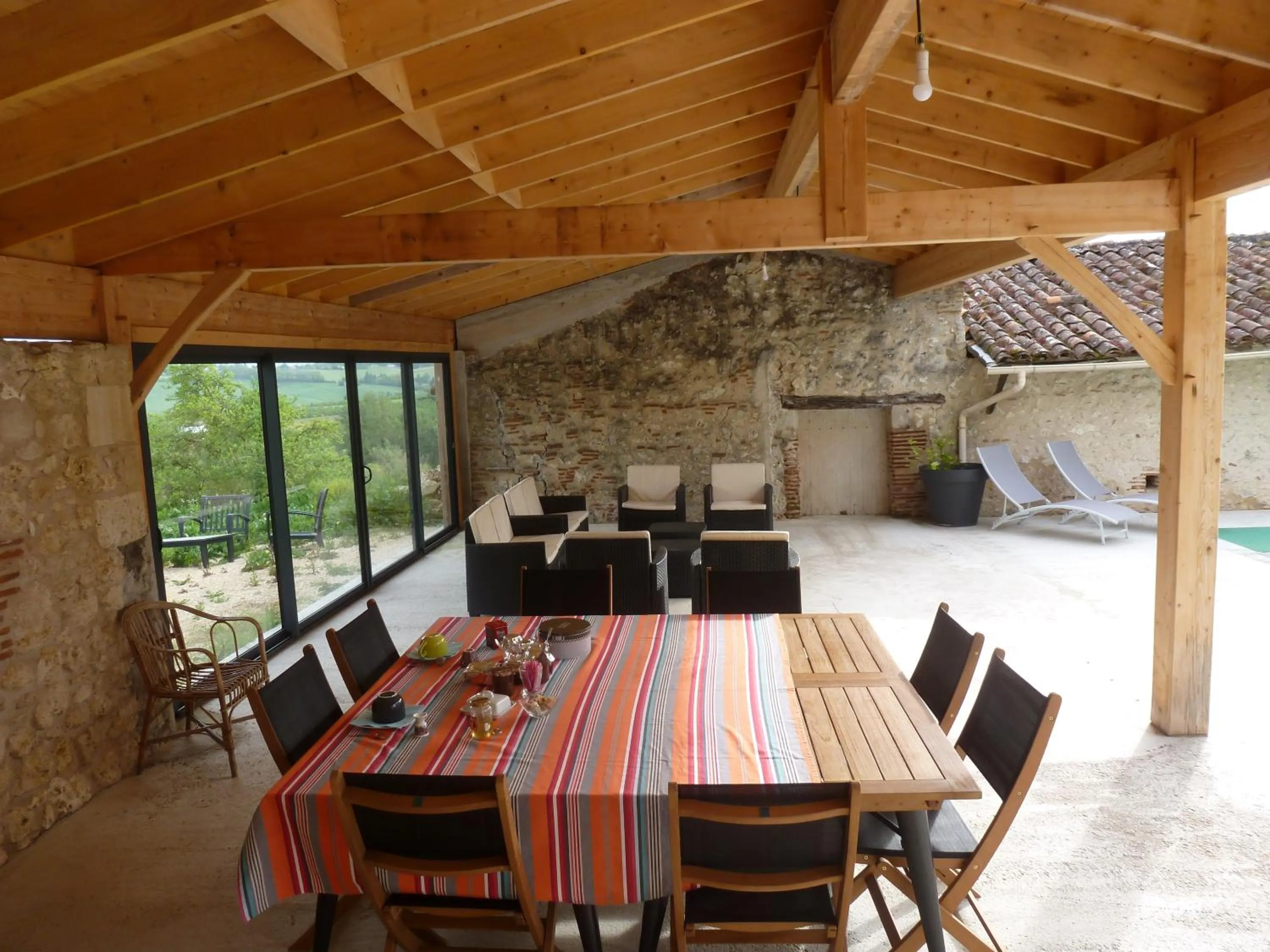 Patio in Domaine de calbiac