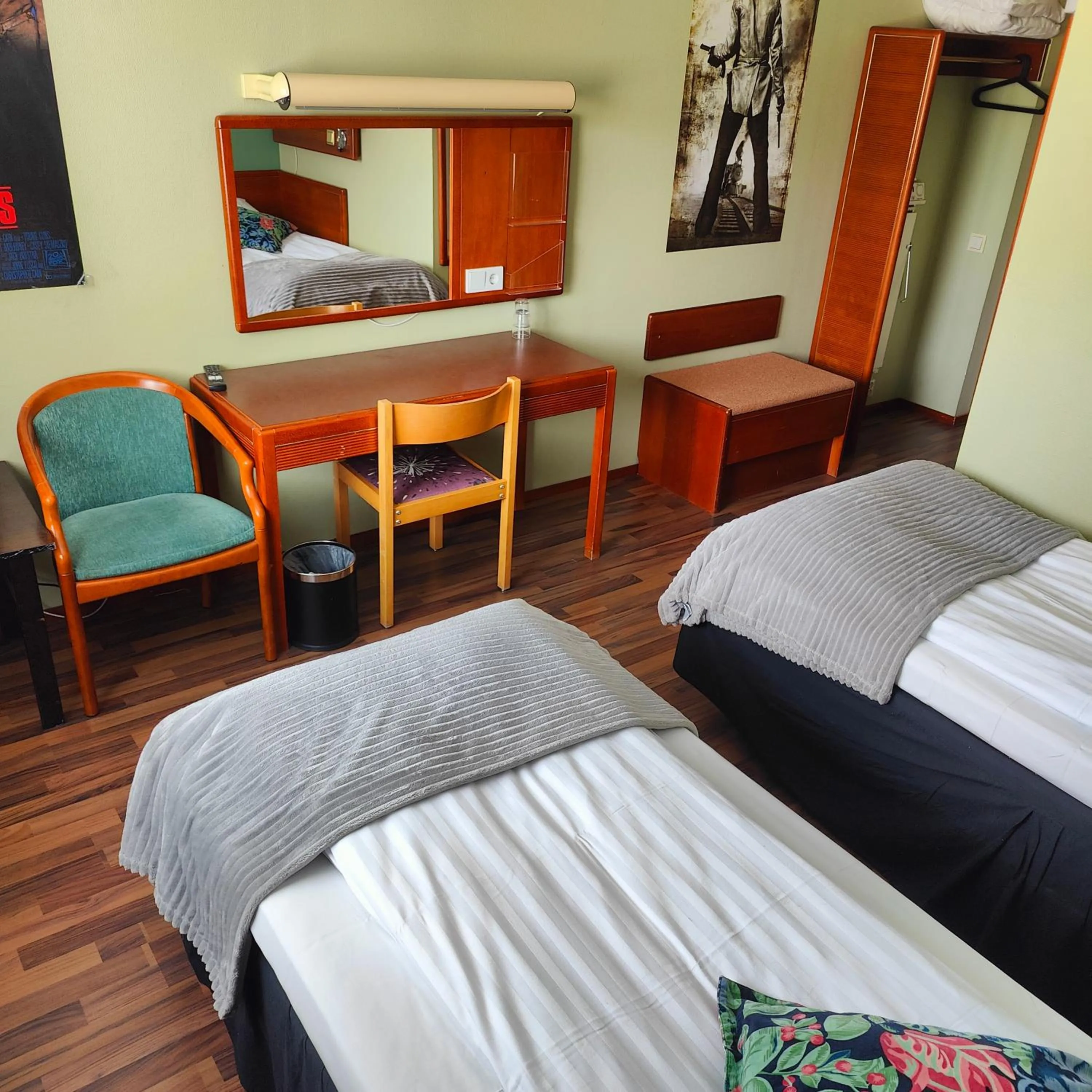 Bed in Highway Hotel