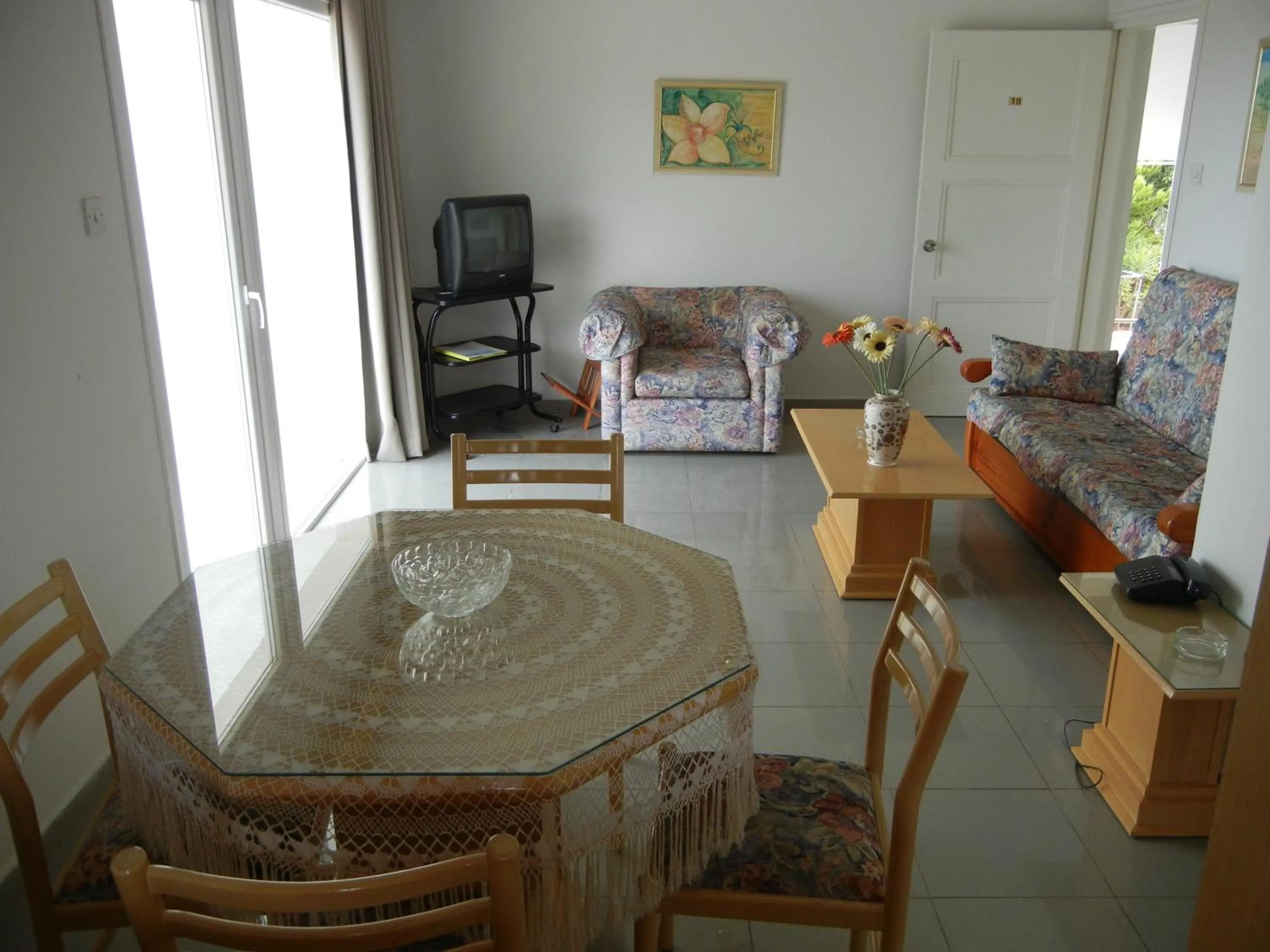 Living room in Tsialis Hotel Apartments