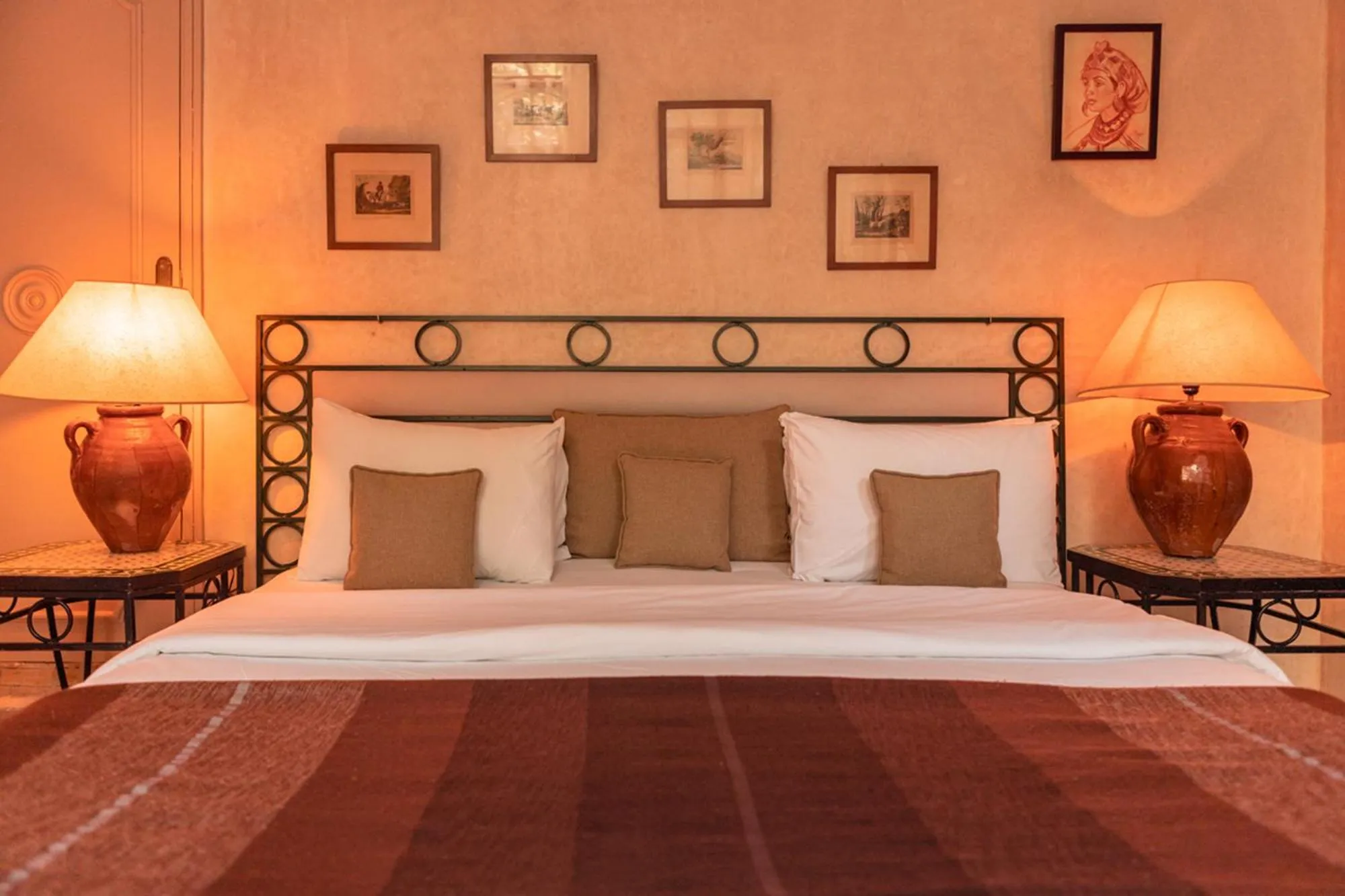 Bed in La Maison de Tanger