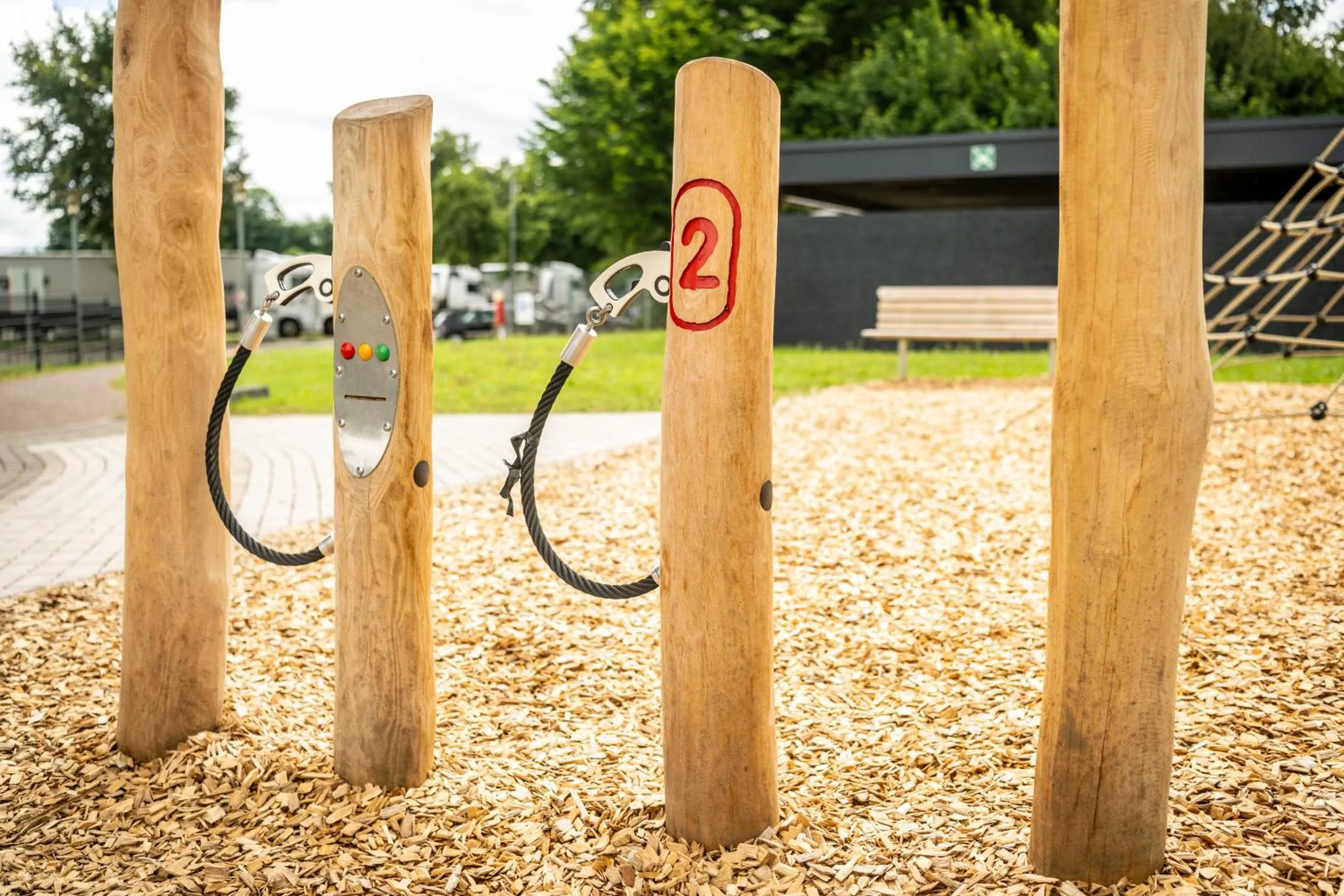 Children play ground in Hotel Göttingen-West