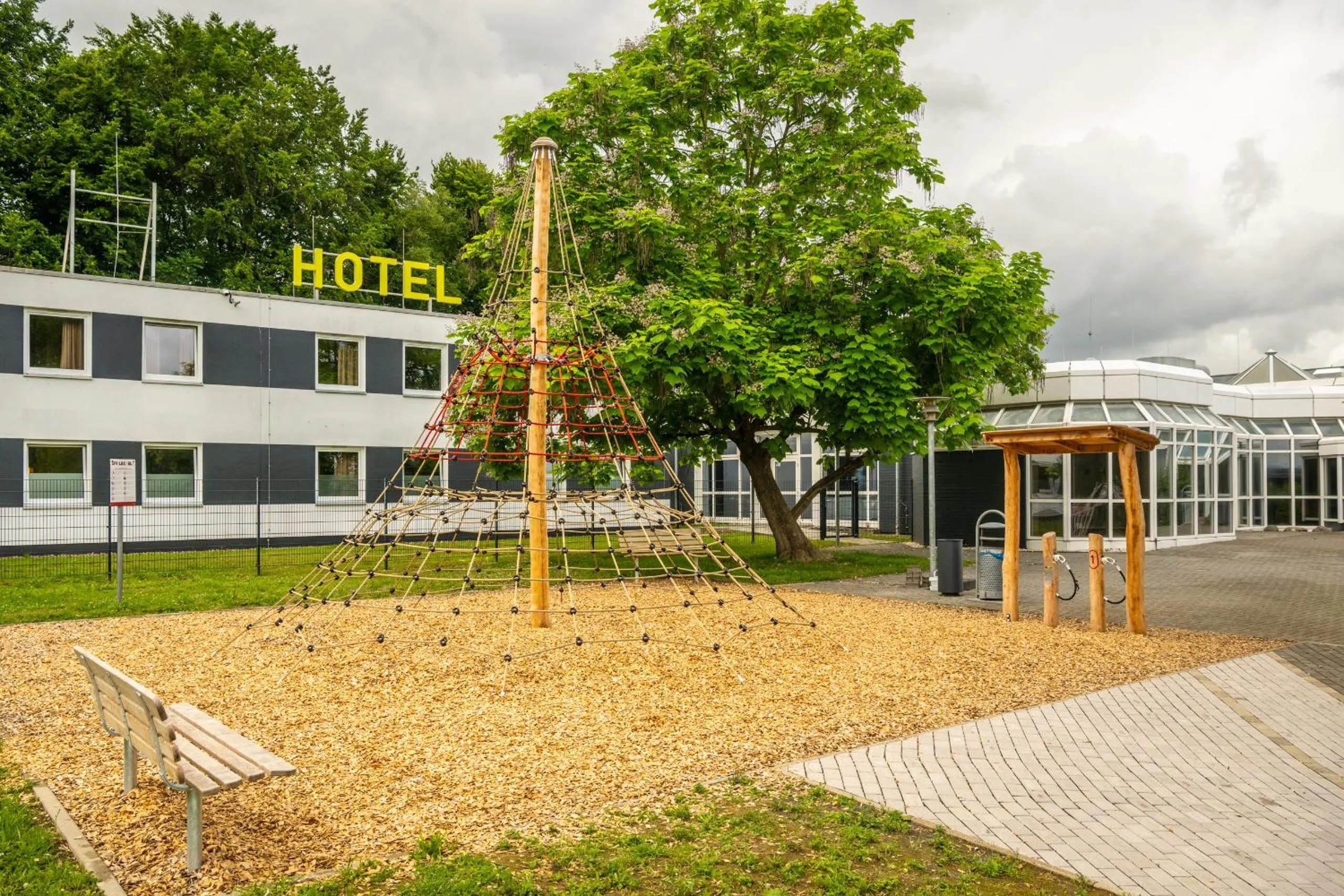 Children play ground in Hotel Göttingen-West