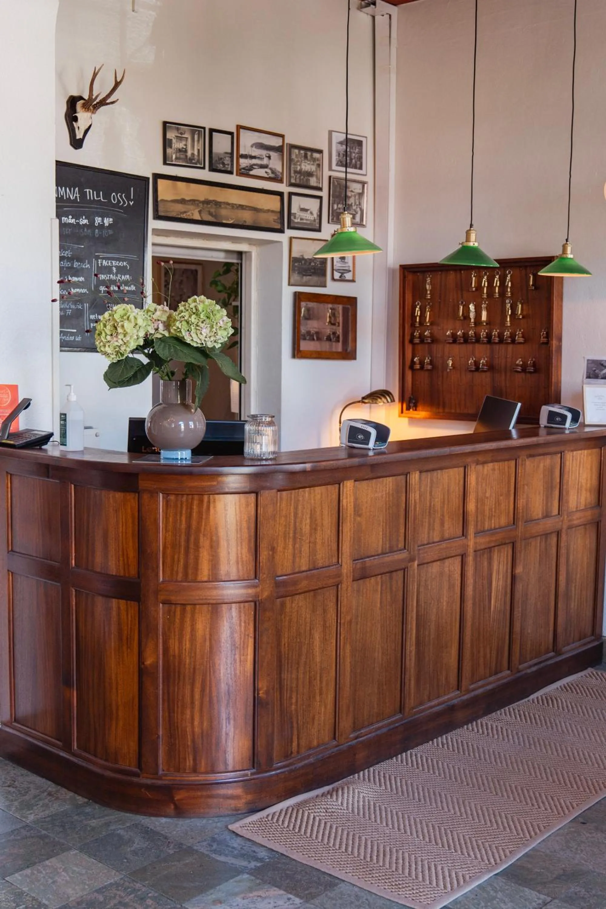 Lobby or reception in Grand Hôtel Mölle